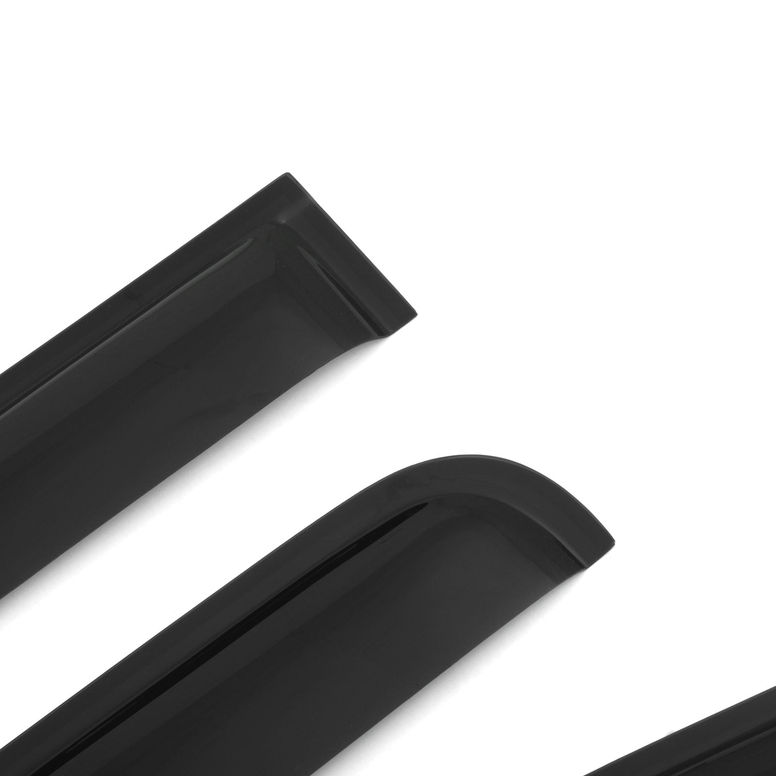 Mitsubishi L200 Triton Double Cab 15-19 Black Wind Deflectors