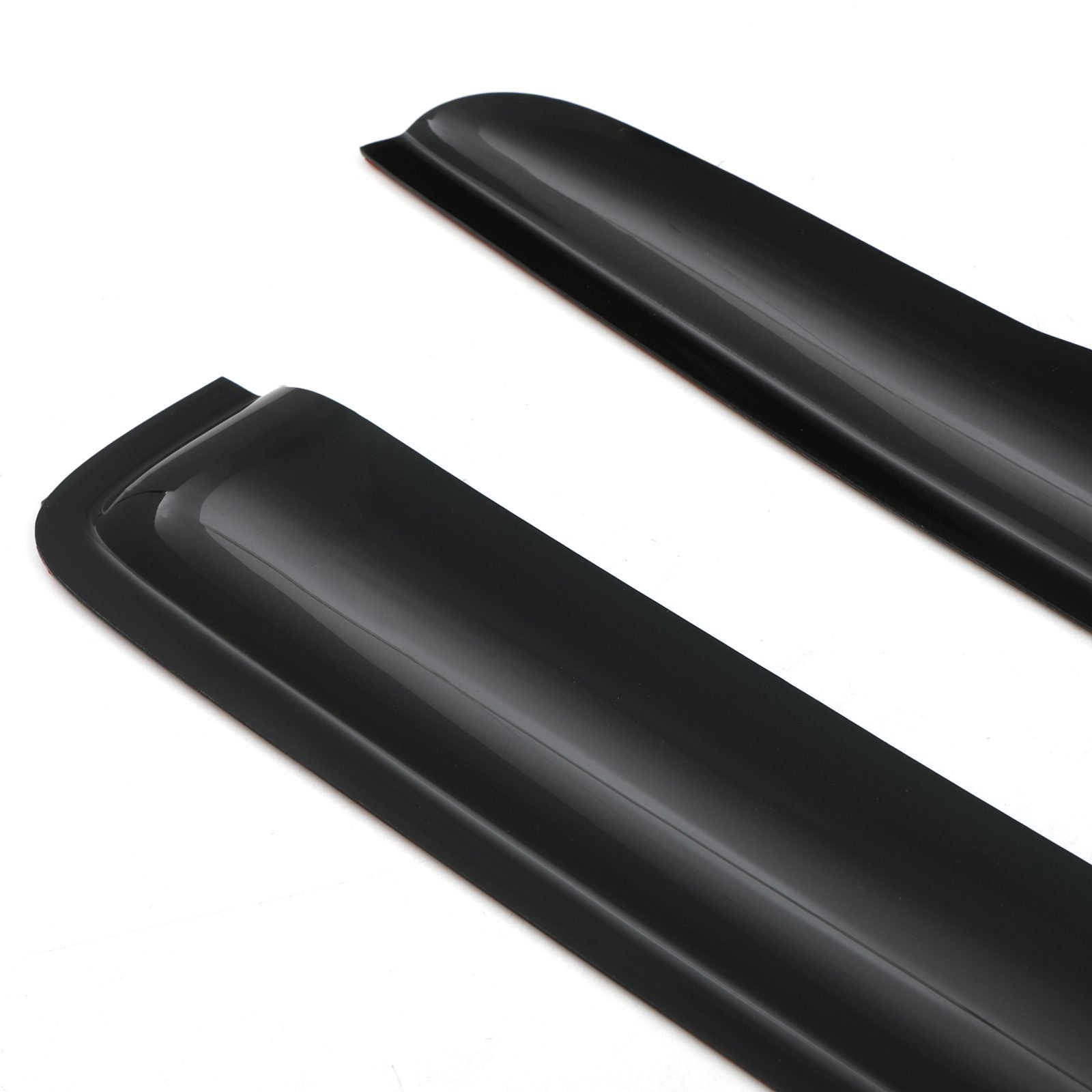 Volkswagen VW Transporter T5 T5.1 03-15 Black Wind Deflectors