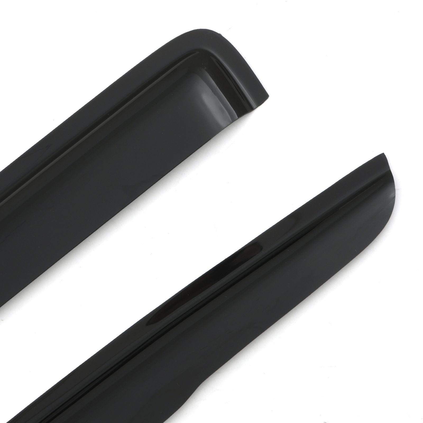 Volkswagen VW Transporter T5 T5.1 03-15 Black Wind Deflectors