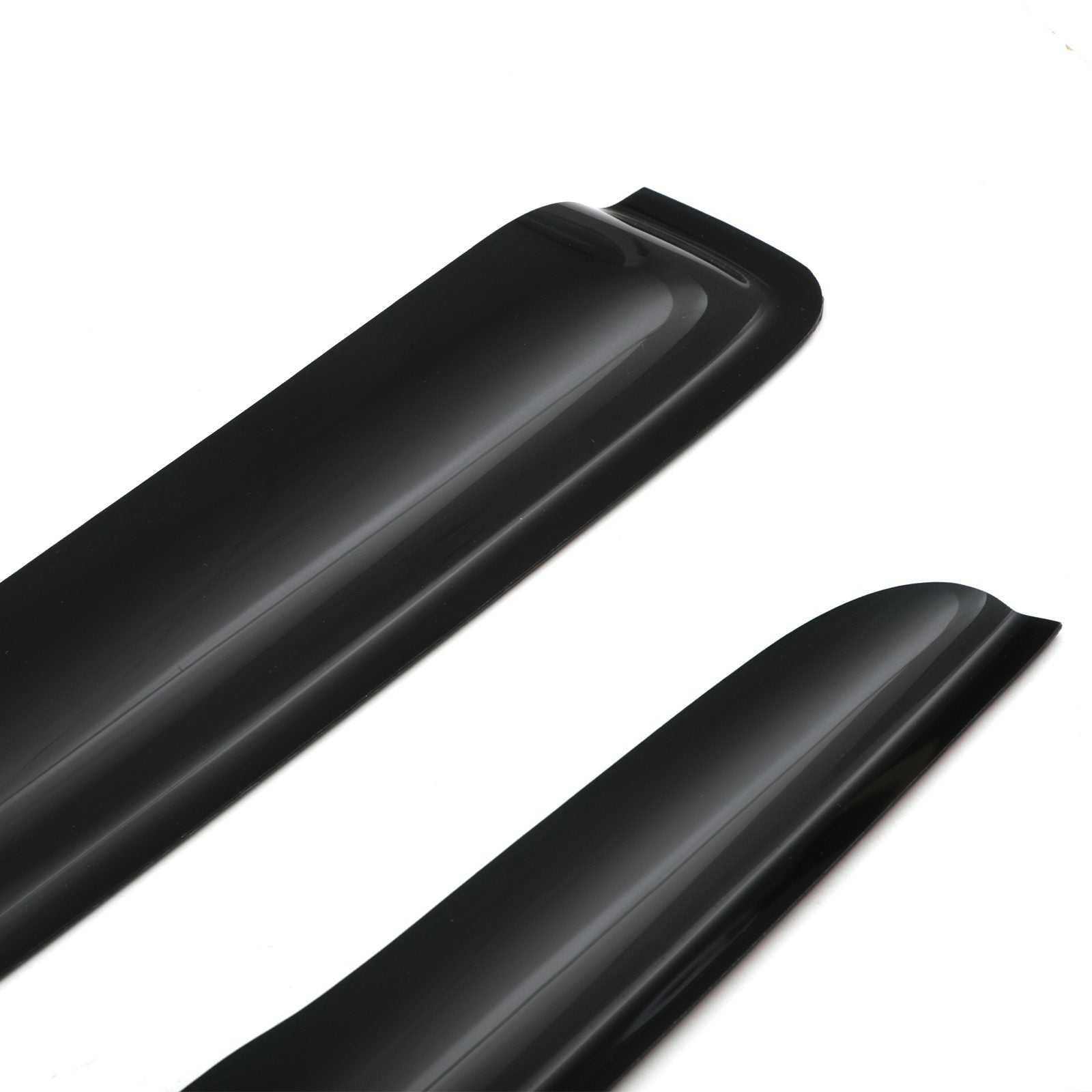 Volkswagen VW Transporter T5 T5.1 03-15 Black Wind Deflectors
