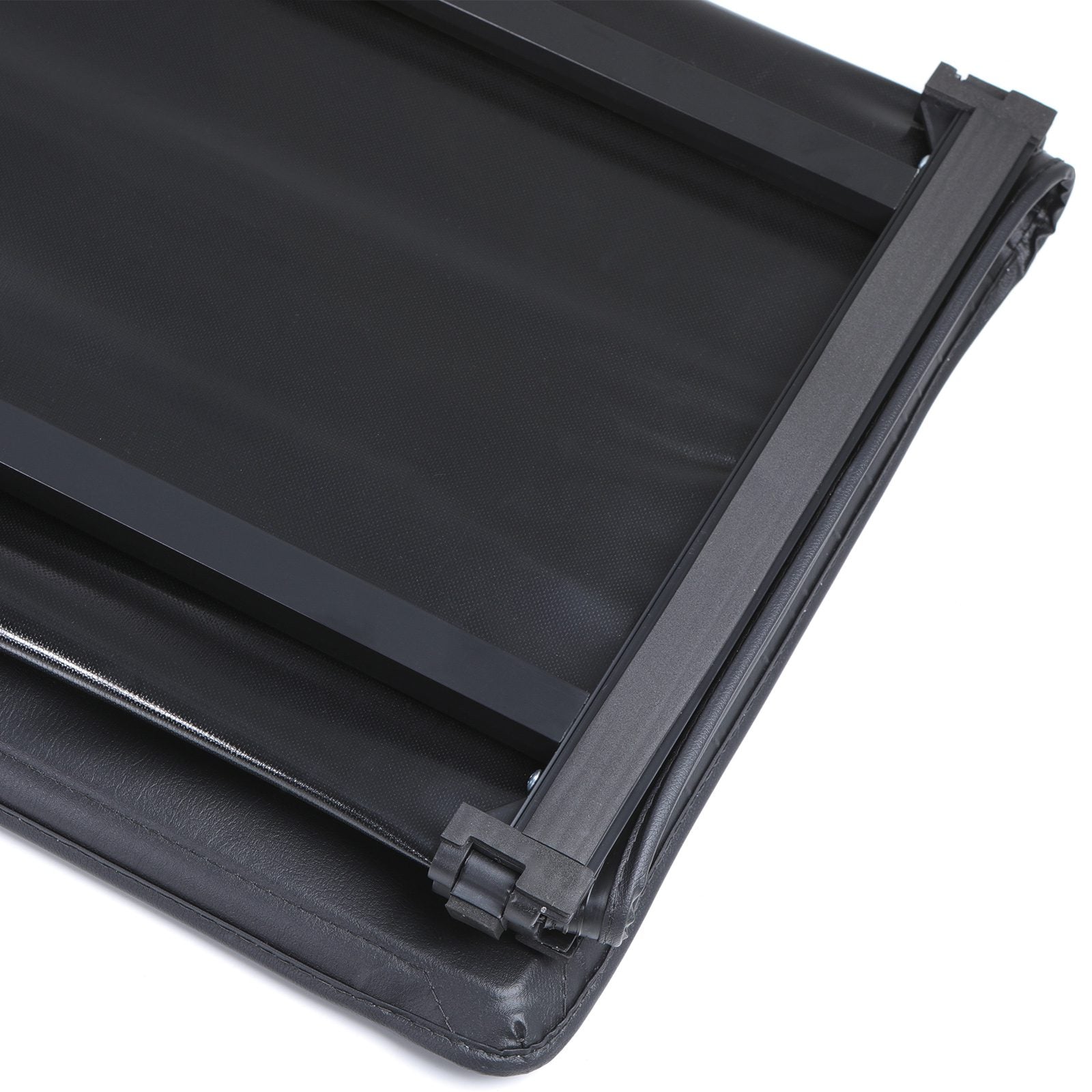 Ford Ranger T6 T7 T8 11-22 Black Tri-Fold Soft Tonneau Cover