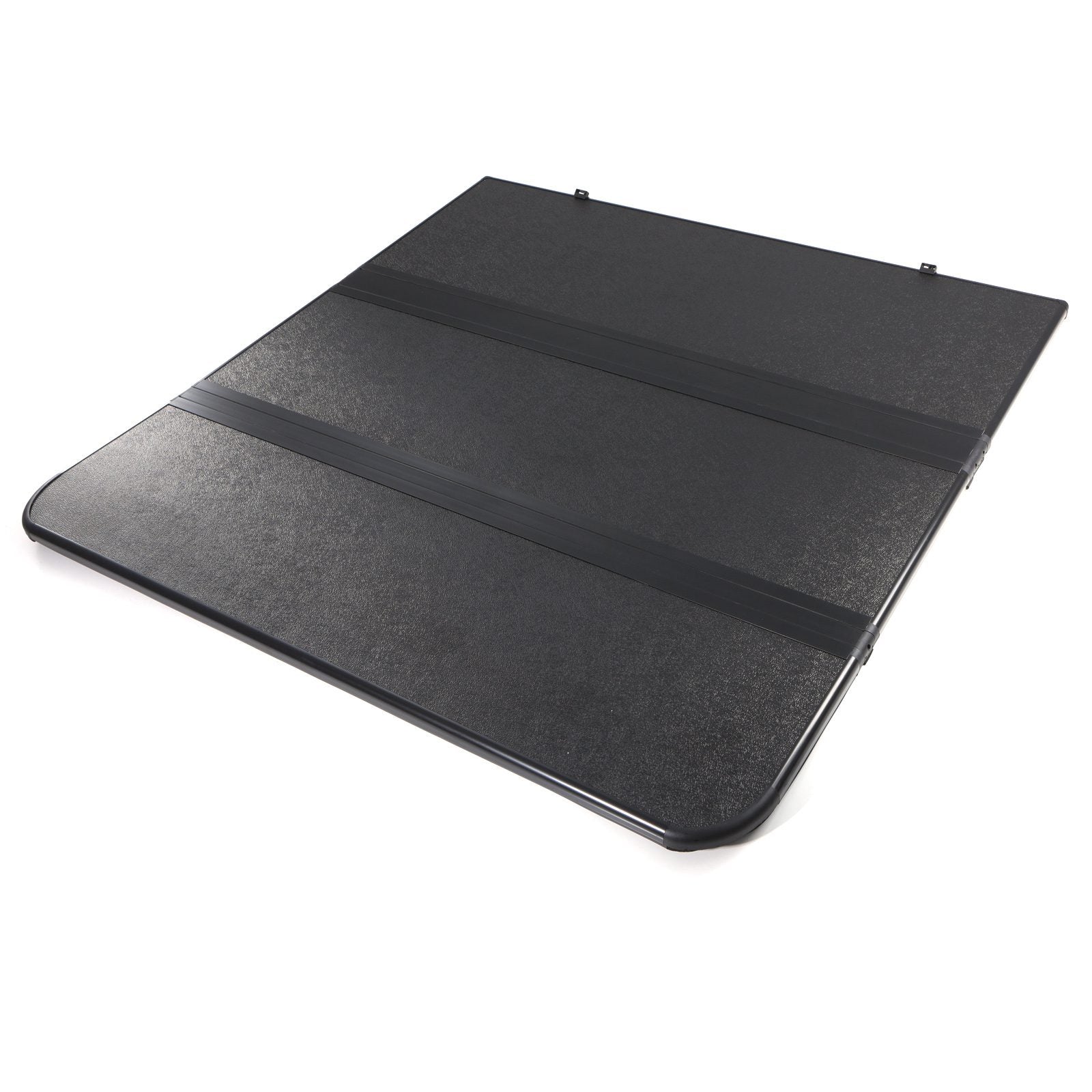 Toyota Hilux MK8 MK9 2015+ Black Tri-Fold Hard Tonneau Cover