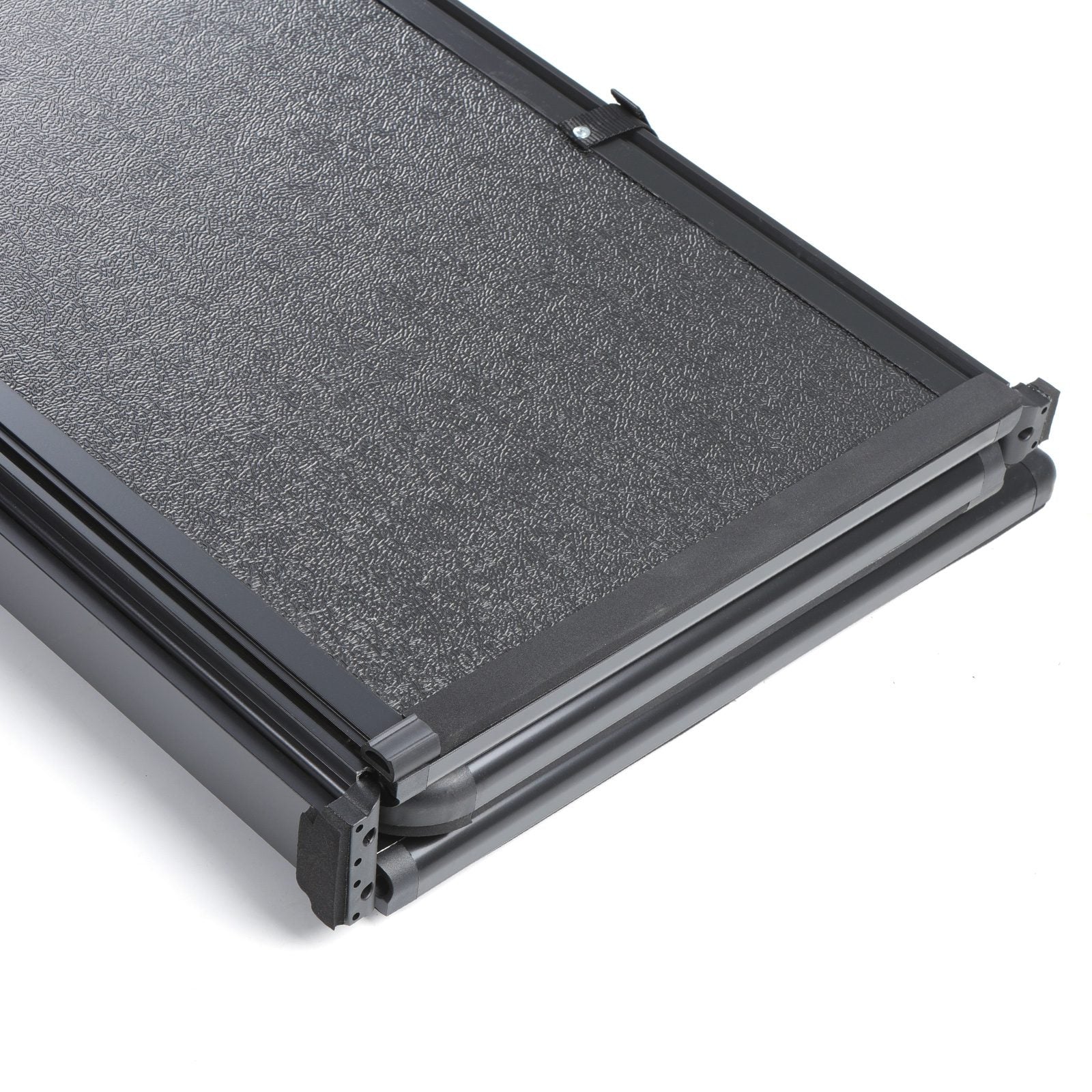 Toyota Hilux MK8 MK9 2015+ Black Tri-Fold Hard Tonneau Cover