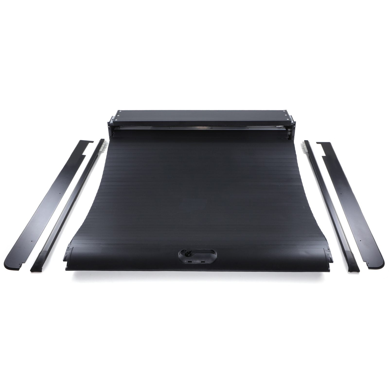 Toyota Hilux Revo MK8 & MK9 2015+ Black Aluminium Roller Tonneau Cover