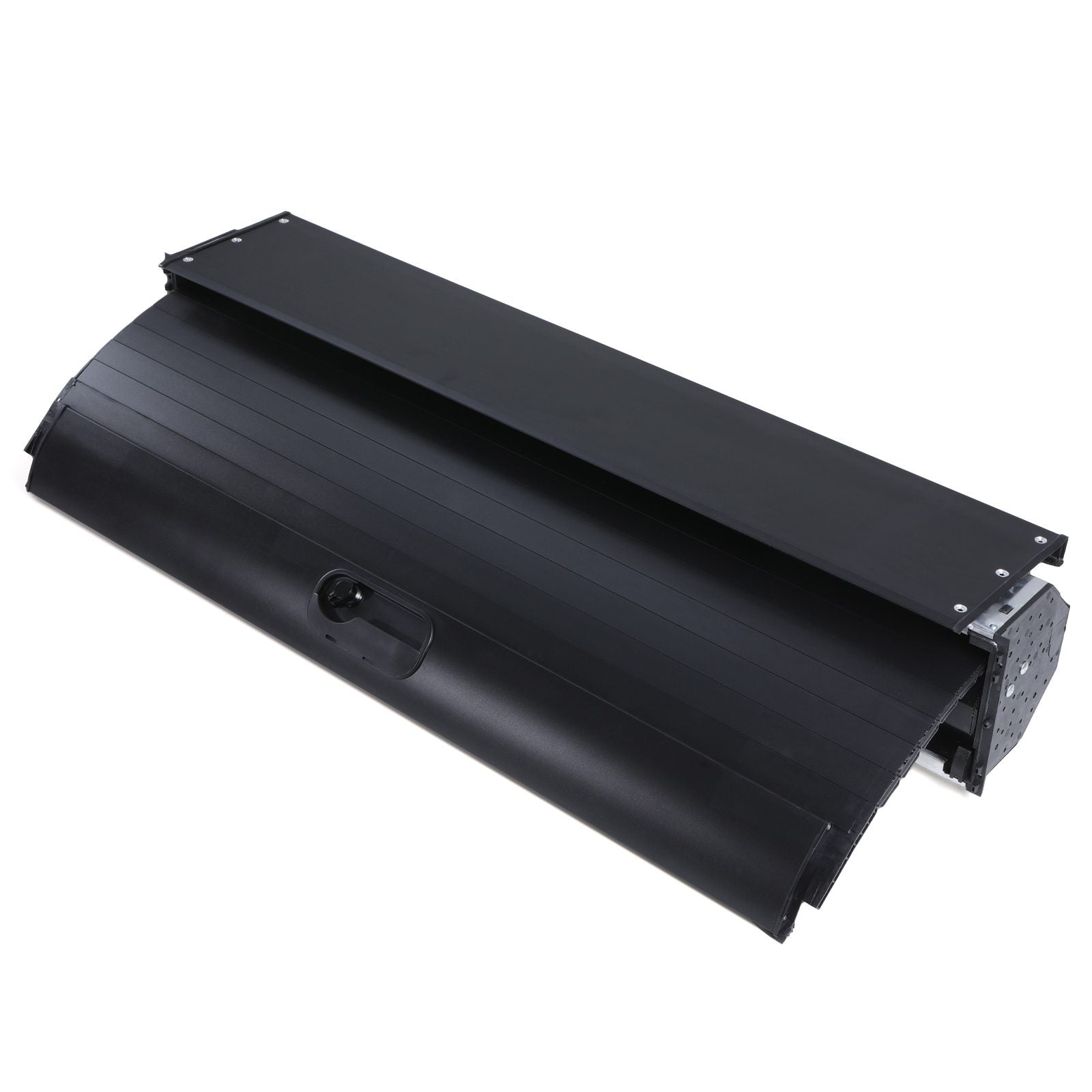 Toyota Hilux Revo MK8 & MK9 2015+ Black Aluminium Roller Tonneau Cover