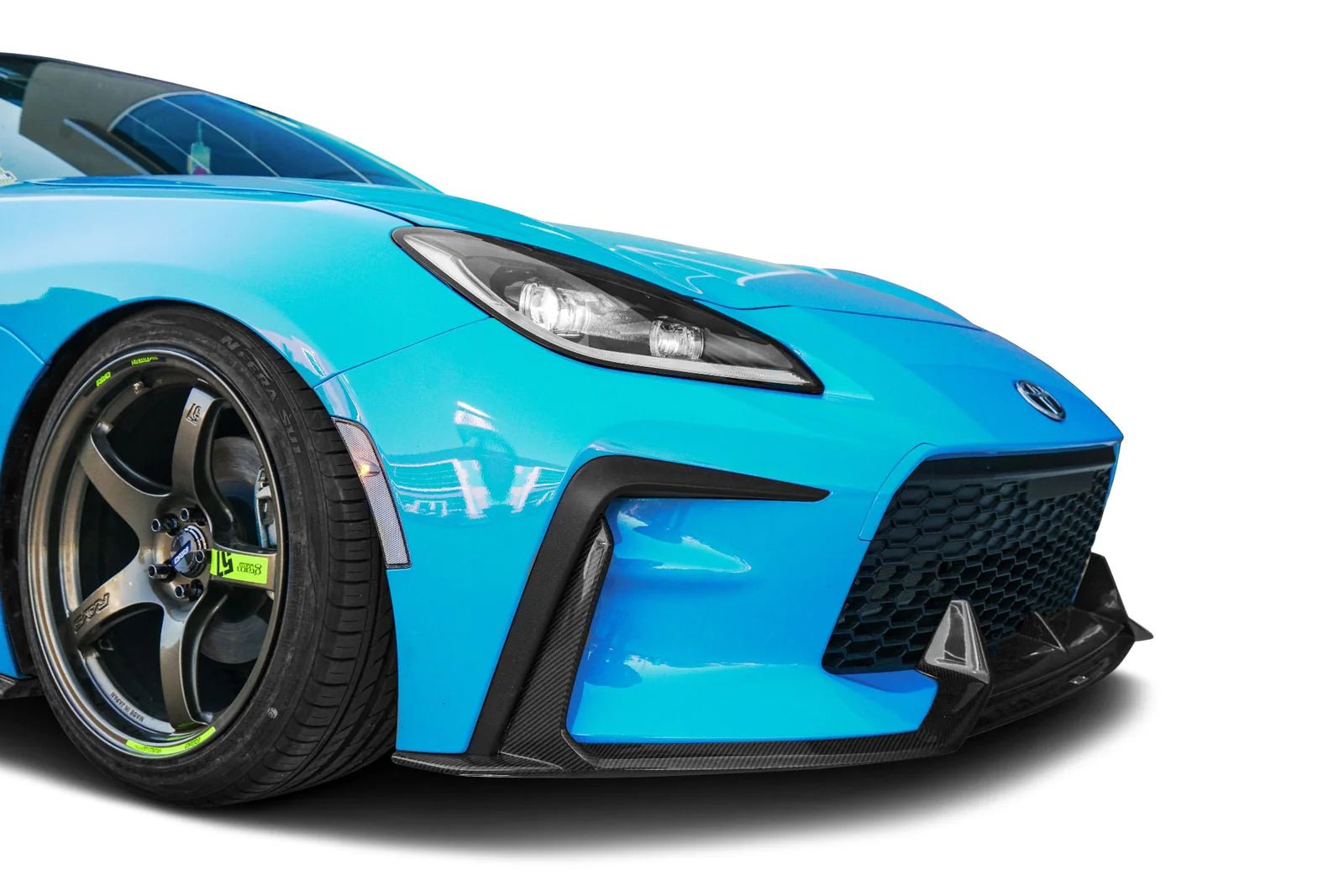 TOYOTA GR86 PRE-PREG CARBON FIBRE FRONT SPLITTER BY ADRO (2022+)