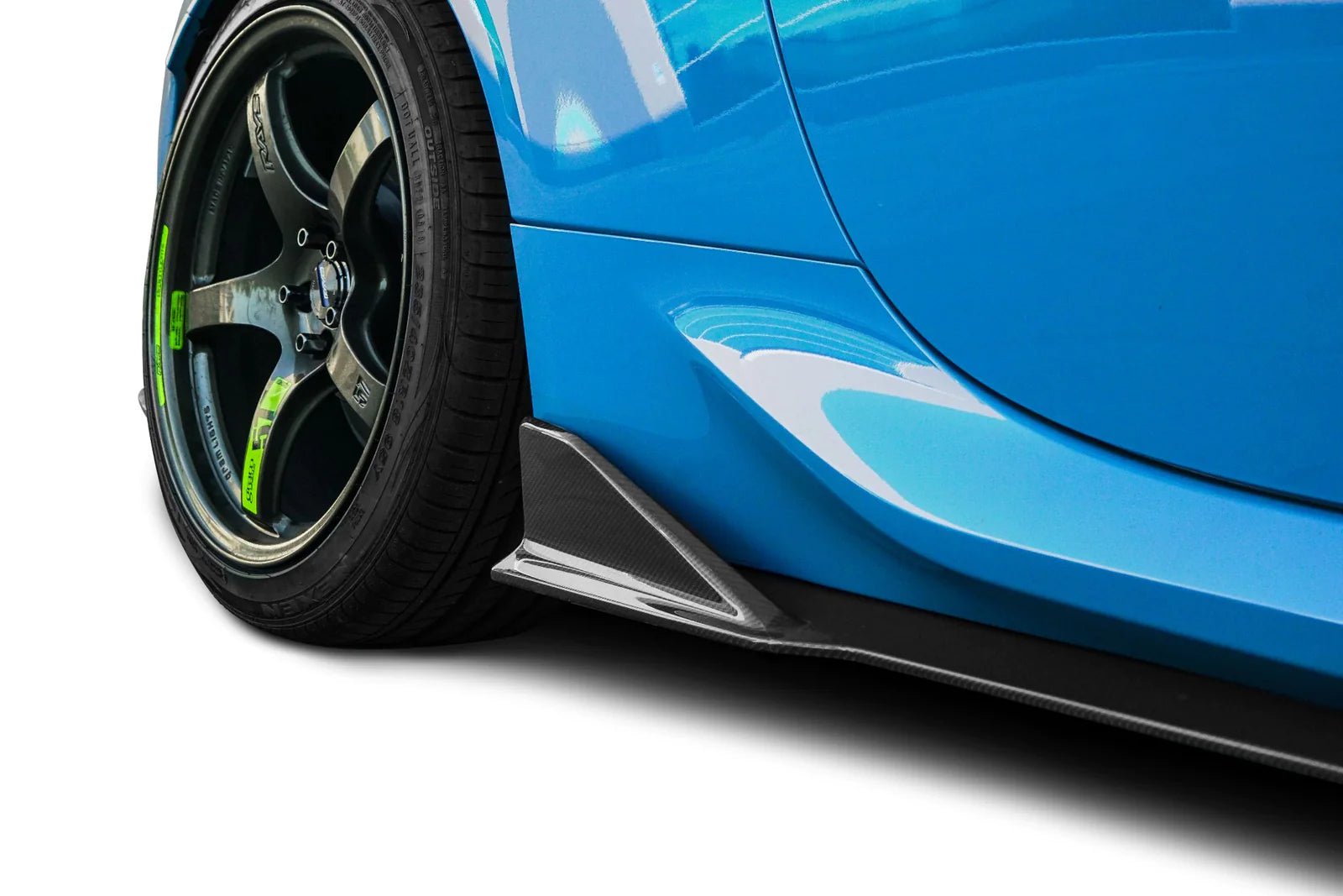 TOYOTA GR86 & SUBARU BRZ PRE-PREG CARBON FIBRE SIDE SKIRTS BY ADRO (2022+)