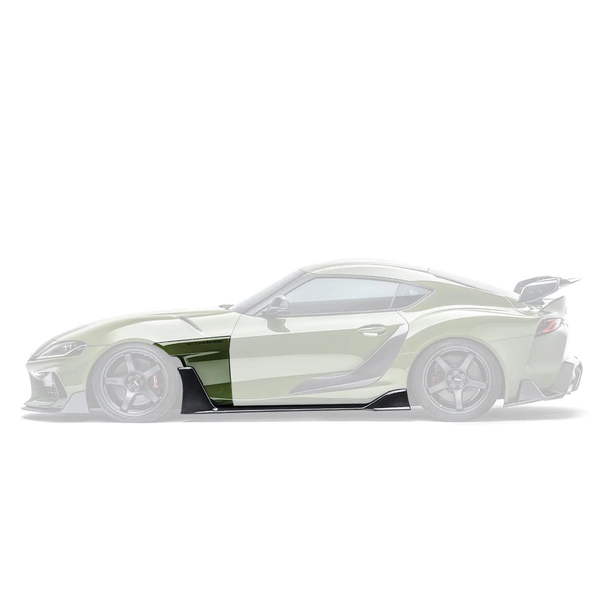 TOYOTA GR SUPRA A90 MK5 CARBON FIBRE INTEGRATED FENDER PANEL SIDE SKIRTS V2 BY ADRO (2019+)