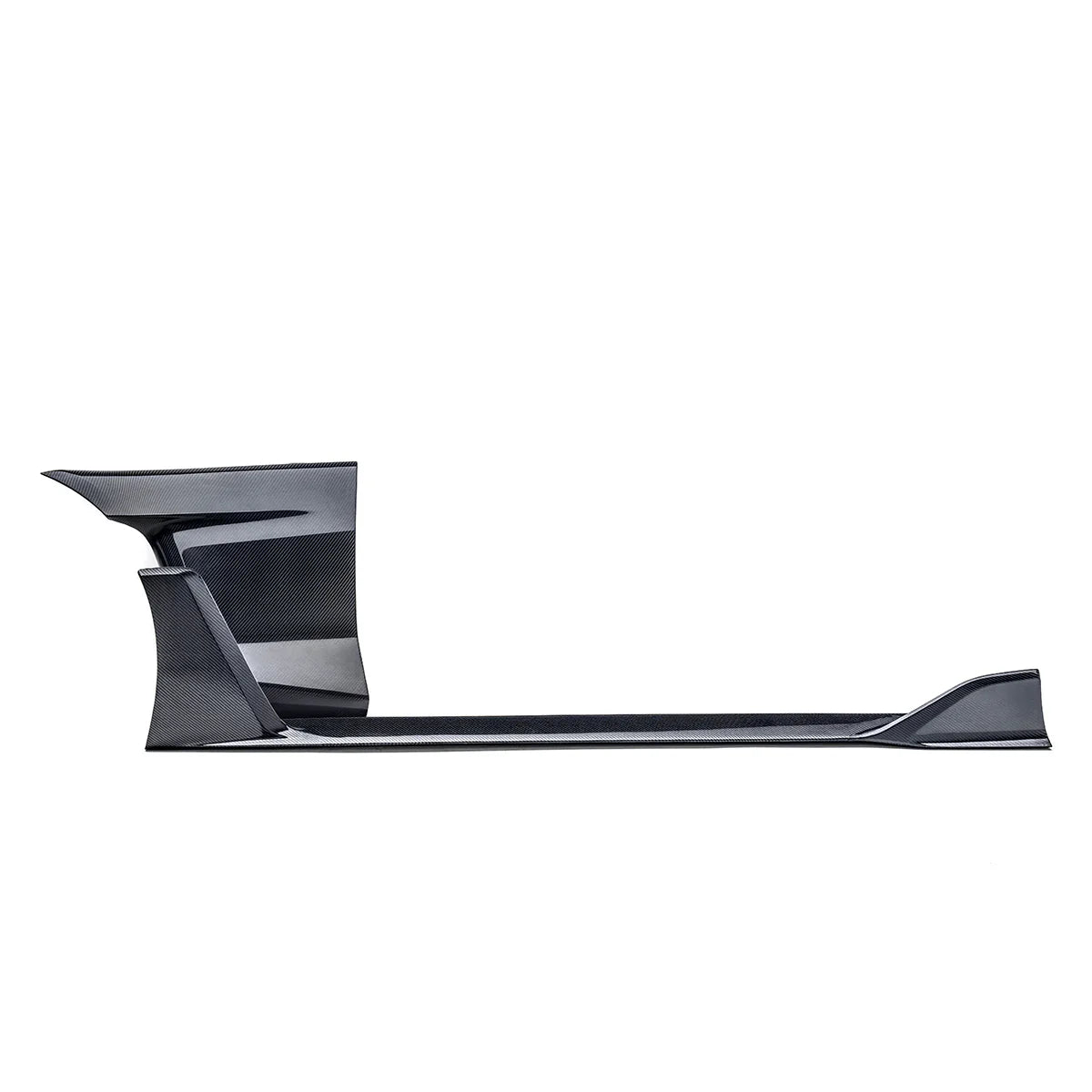 TOYOTA GR SUPRA A90 MK5 CARBON FIBRE INTEGRATED FENDER PANEL SIDE SKIRTS V2 BY ADRO (2019+)