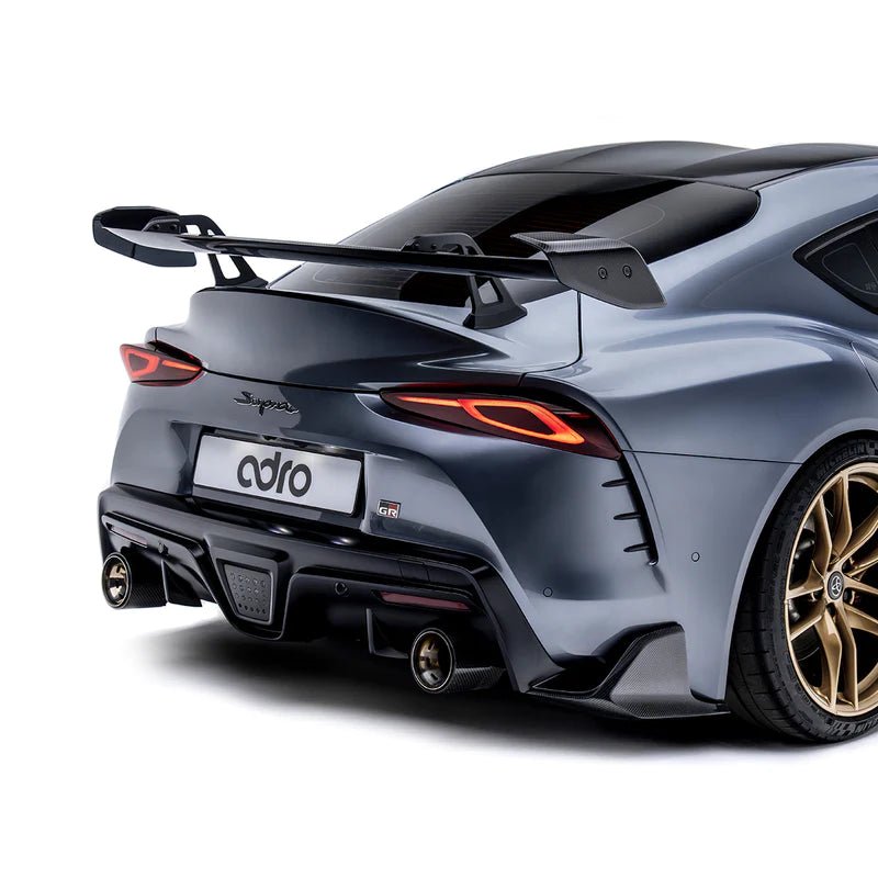 TOYOTA GR SUPRA A90 MK5 CARBON FIBRE REAR WINGLETS BY ADRO (2019+)