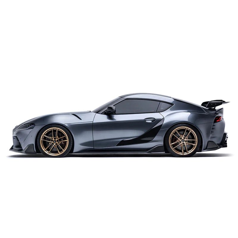 TOYOTA GR SUPRA A90 MK5 CARBON FIBRE SIDE SKIRTS BY ADRO (2019+)