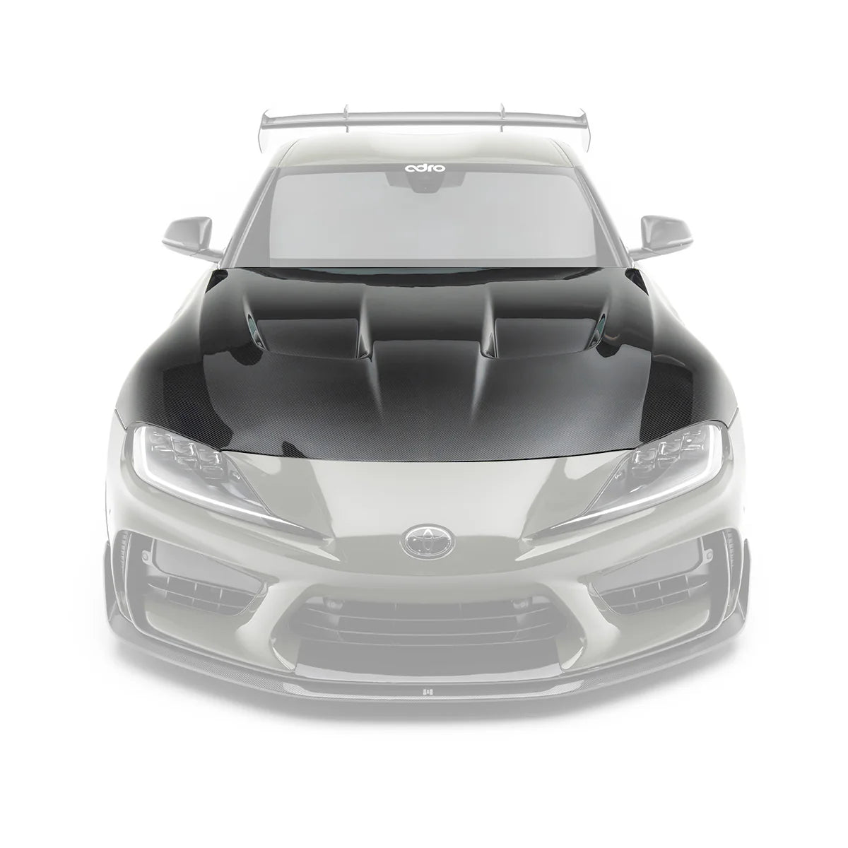 TOYOTA GR SUPRA MK5 CARBON FIBRE FRONT BONNET HOOD BY ADRO (2019+)