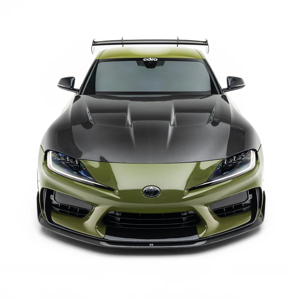 TOYOTA GR SUPRA MK5 CARBON FIBRE FRONT BONNET HOOD BY ADRO (2019+)
