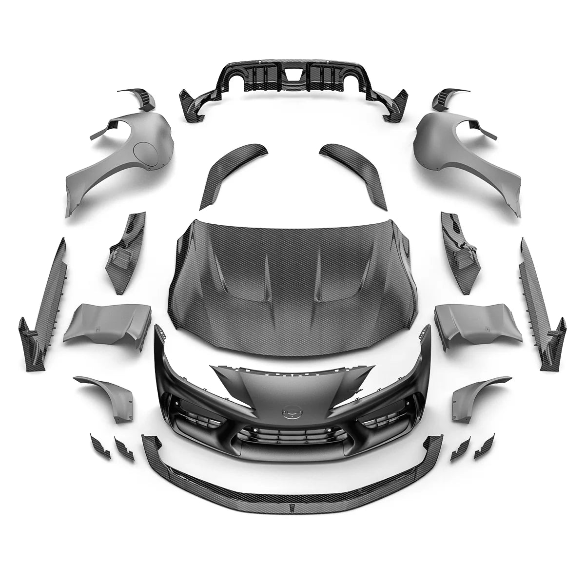 TOYOTA GR SUPRA MK5 WIDE BODY KIT BY ADRO