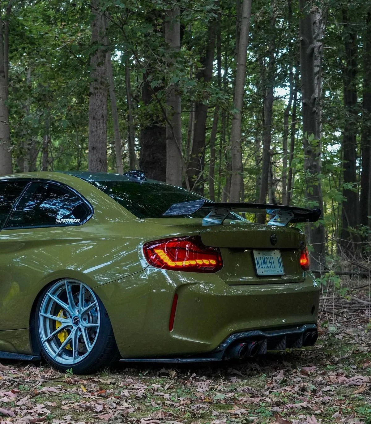 TR87 V2 Pre-Preg Carbon Fibre Rear Wing