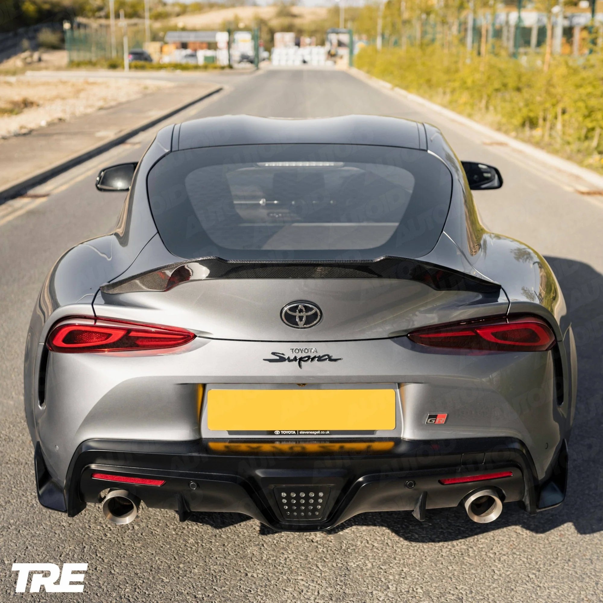 TRE Pre-Preg Carbon Fibre Performance Rear Spoiler for Toyota Supra (2019+, J29)