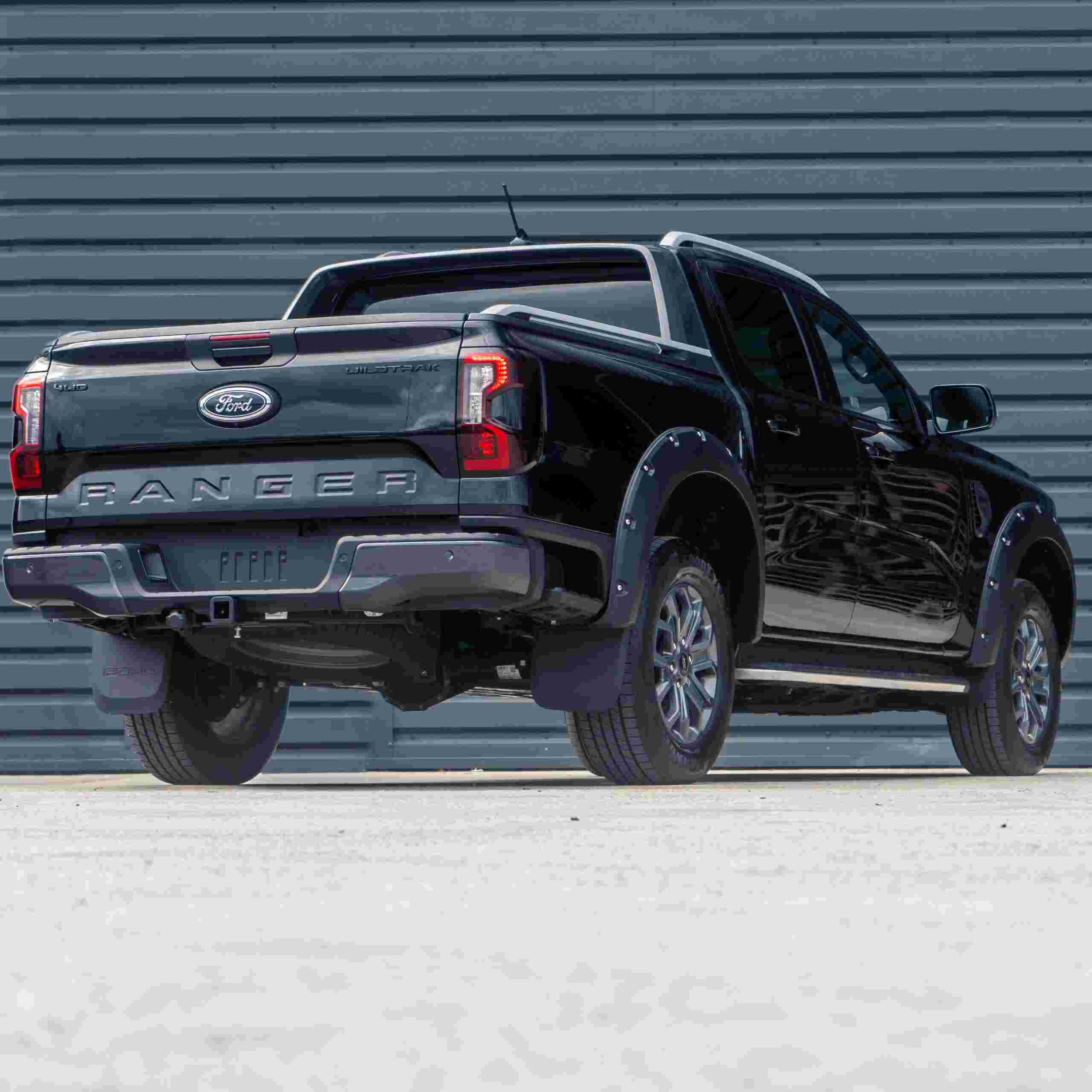 Ford Ranger T9 Wildtrak 2023+ 90mm Matte Black Wheel Arches