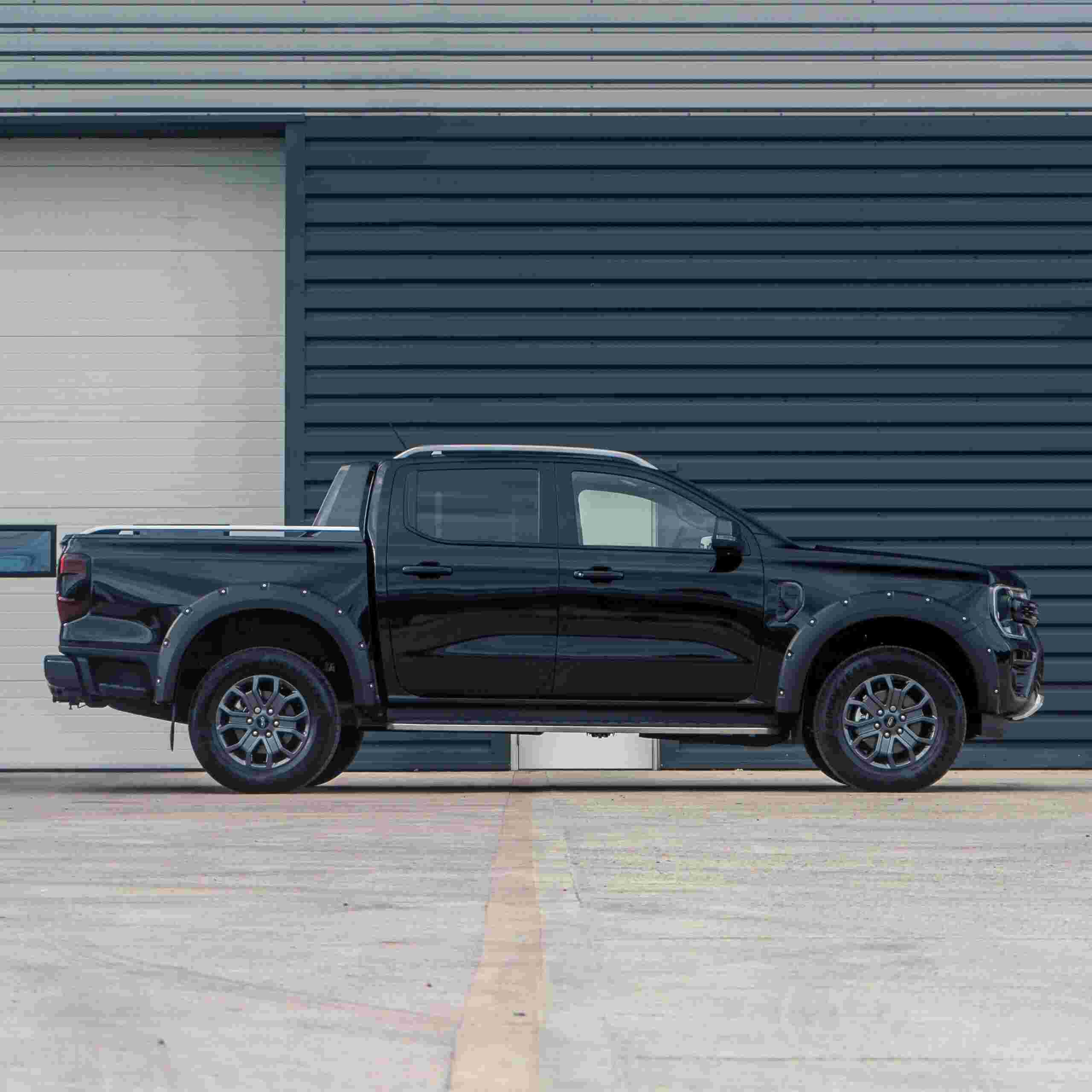 Ford Ranger T9 Wildtrak 2023+ 90mm Matte Black Wheel Arches