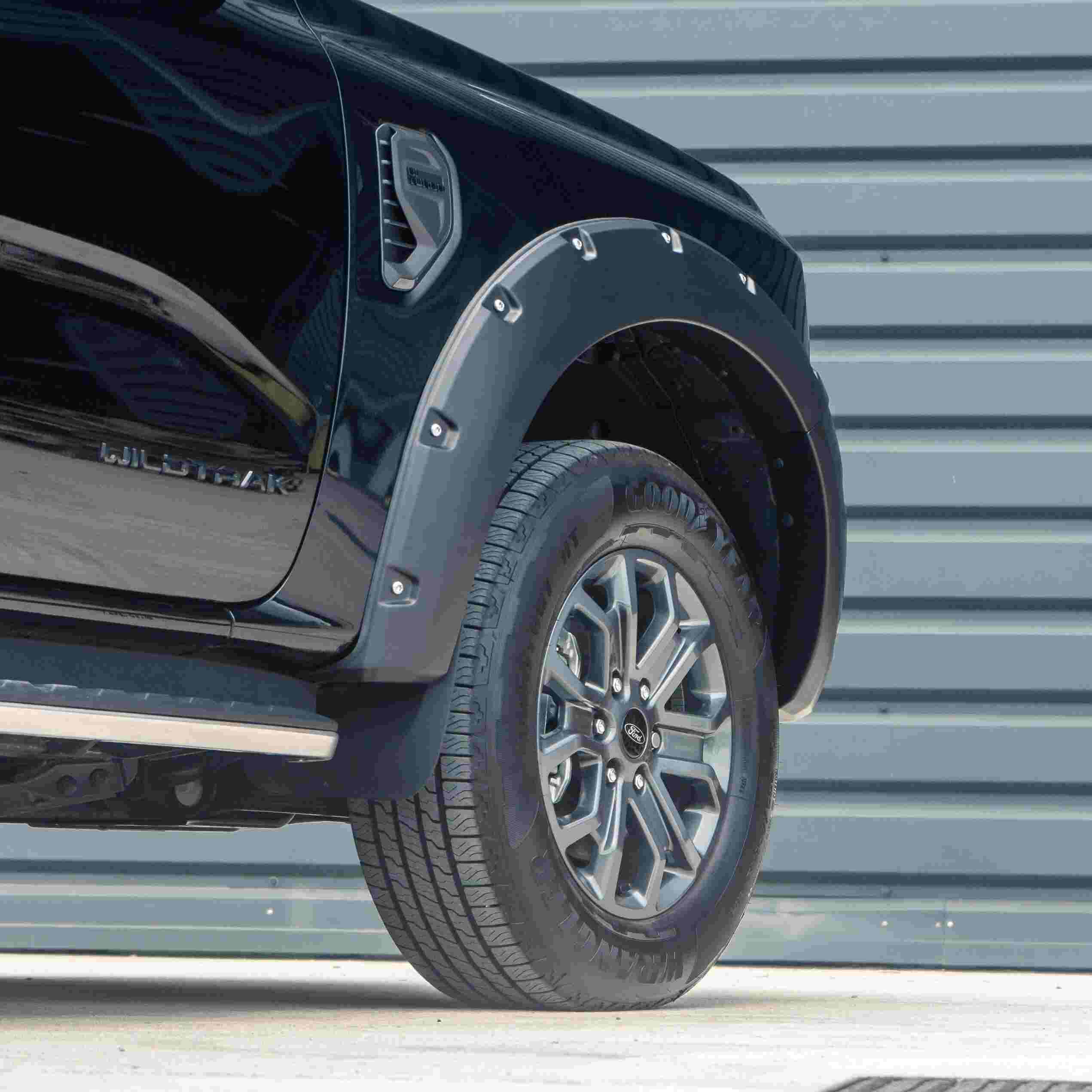 Ford Ranger T9 Wildtrak 2023+ 90mm Matte Black Wheel Arches