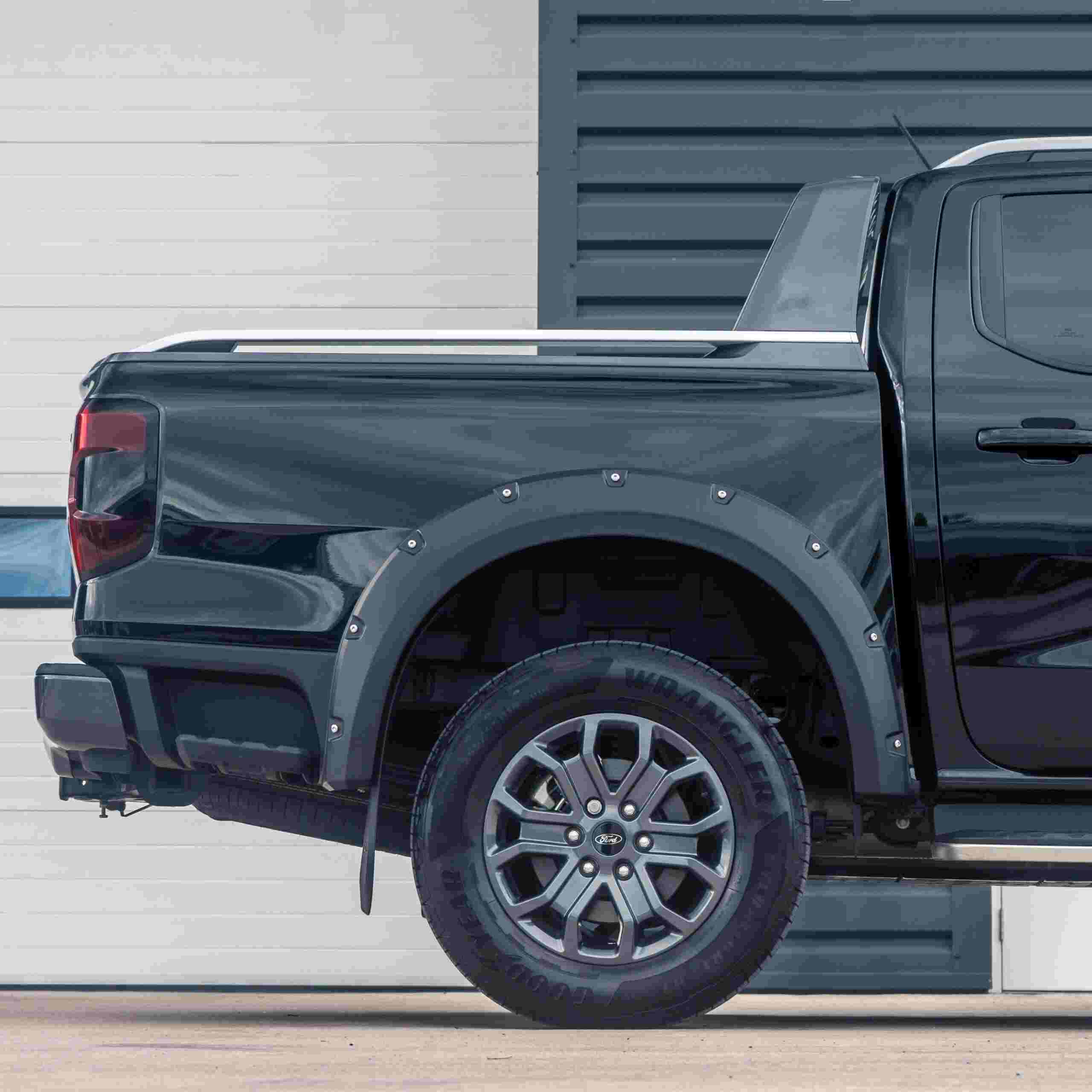 Ford Ranger T9 Wildtrak 2023+ 90mm Matte Black Wheel Arches