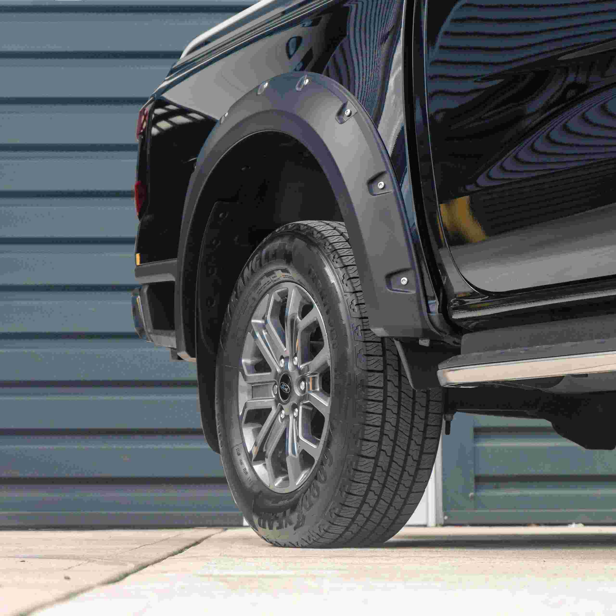 Ford Ranger T9 Wildtrak 2023+ 90mm Matte Black Wheel Arches