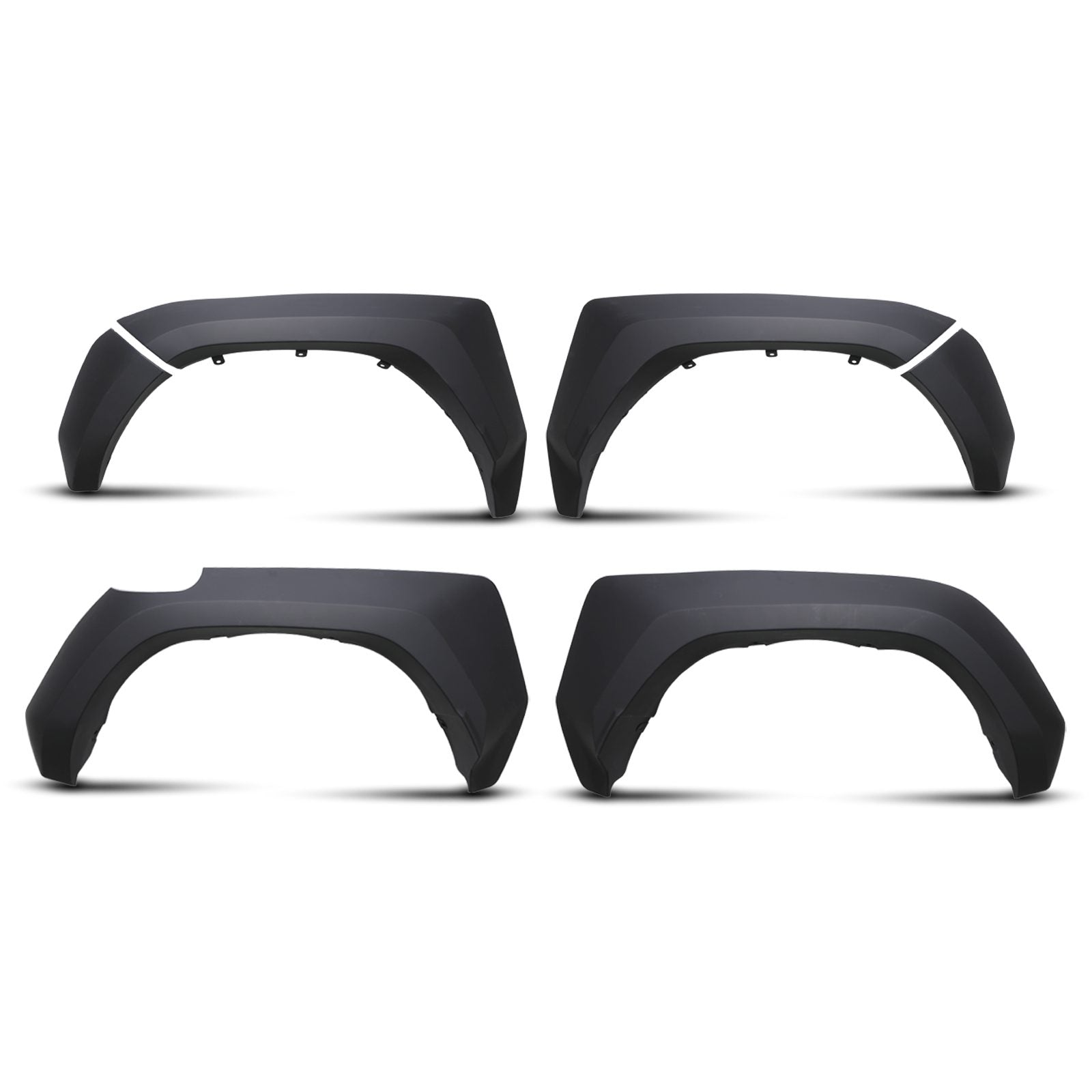 Toyota Hilux Revo MK9 2021+ GR Style Black Wheel Arches Kit