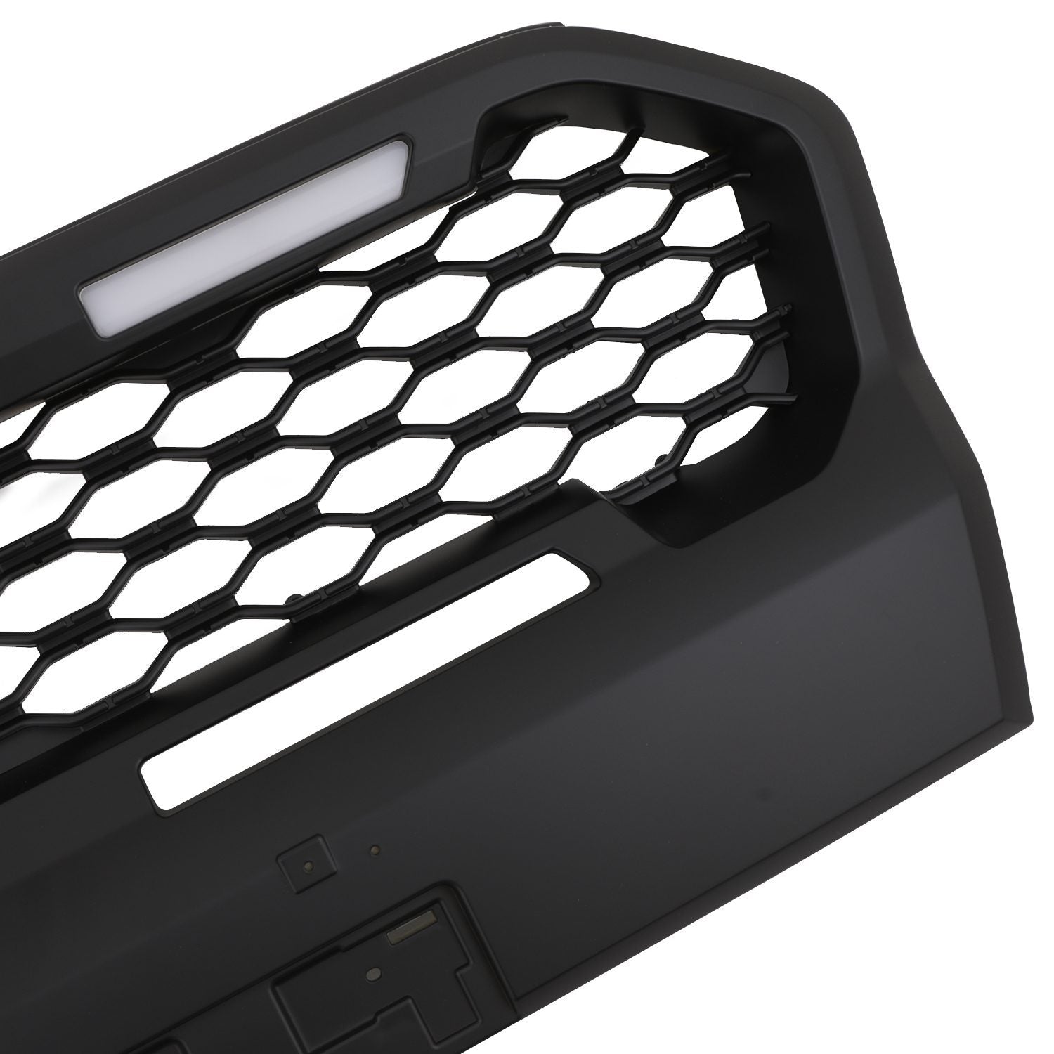 Ford Ranger T8 Wildtrak 19-21 Black Grille With LED Lights
