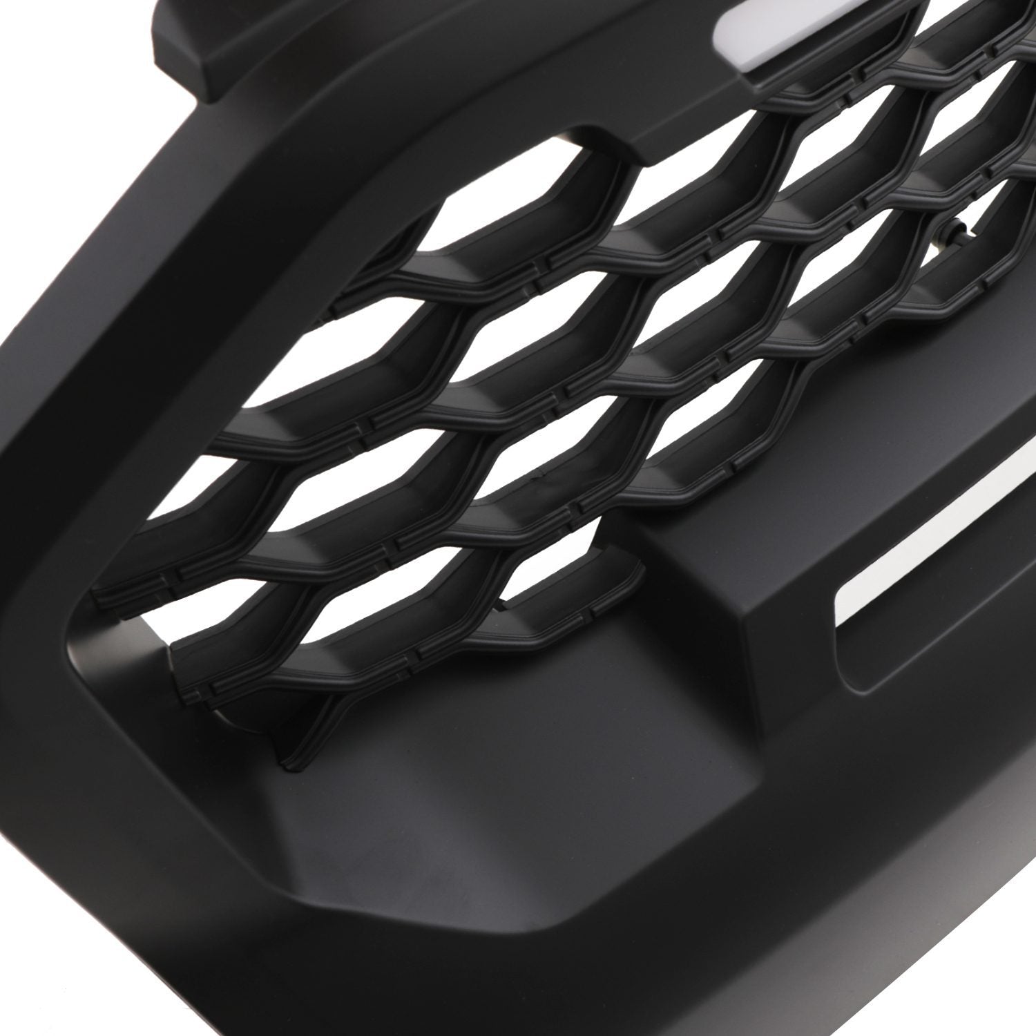 Ford Ranger T8 Wildtrak 19-21 Black Grille With LED Lights
