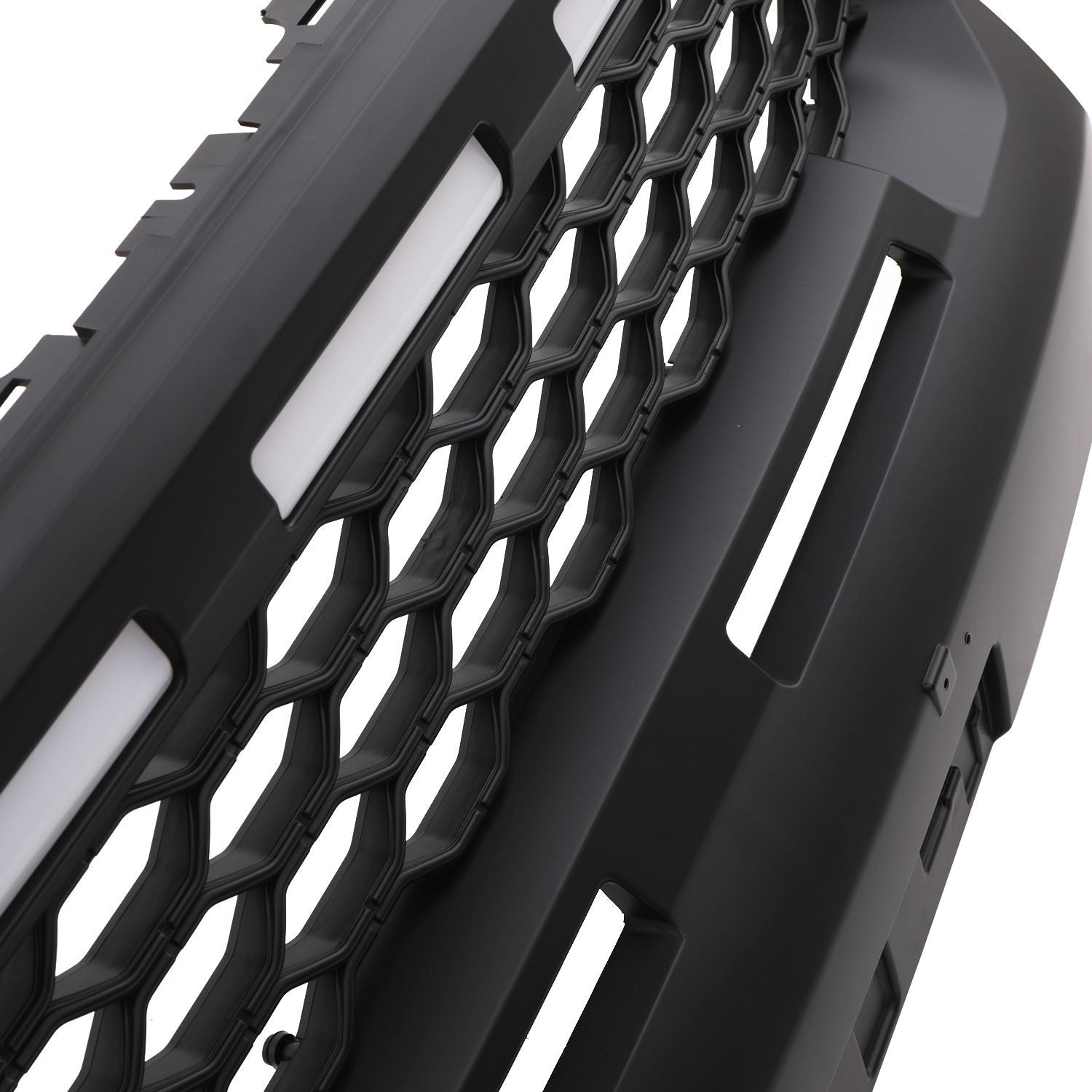 Ford Ranger T8 Wildtrak 19-21 Black Grille With LED Lights