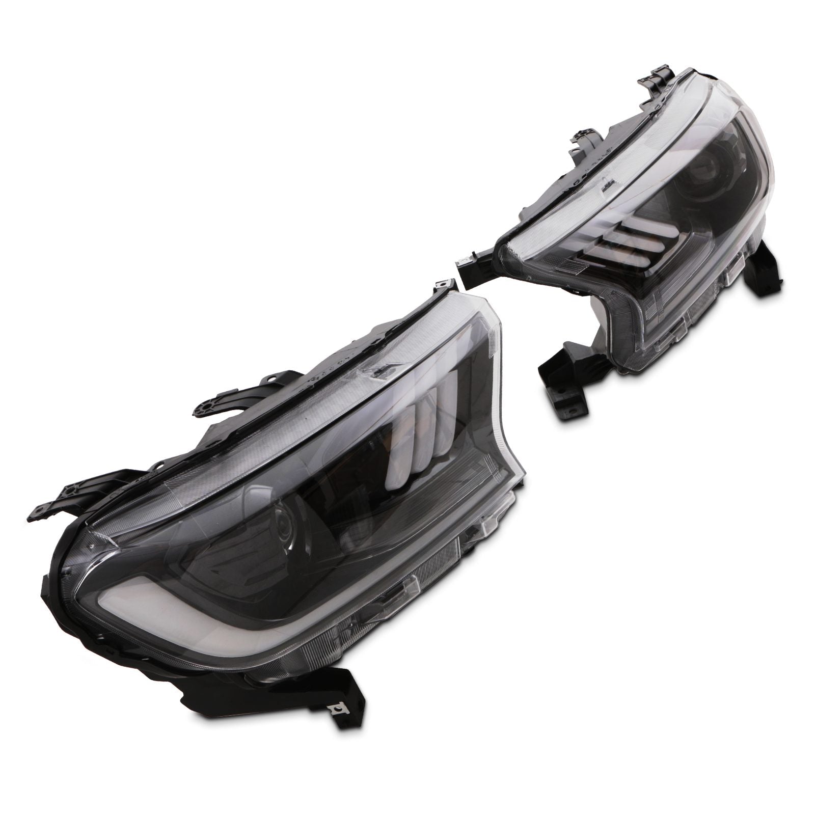 Ford Ranger T7 T8 15-22 Dynamic Mustang Style LED Headlights
