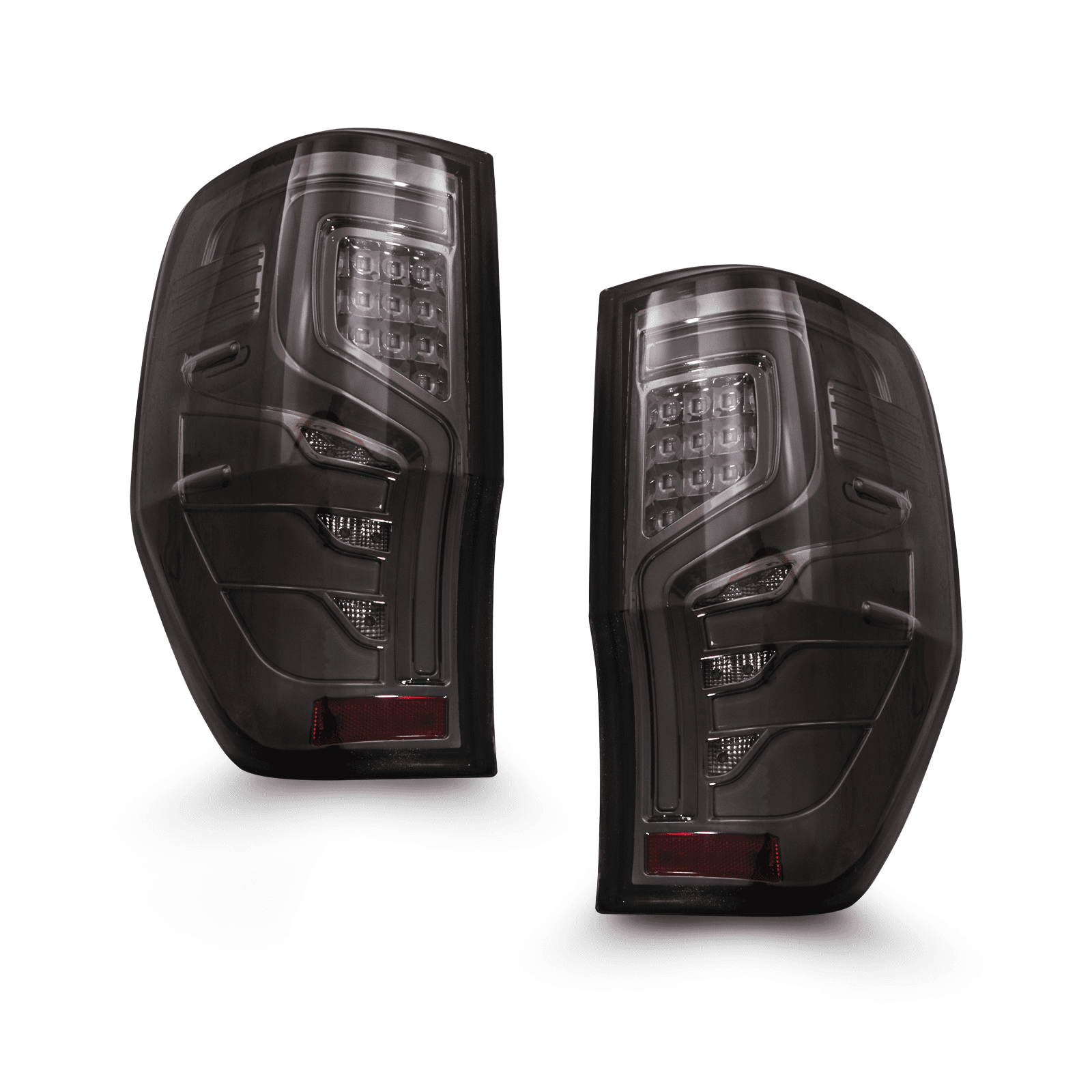 Ford Ranger T6 T7 & T8 12-22 Rear LED Smoked Tail Lights