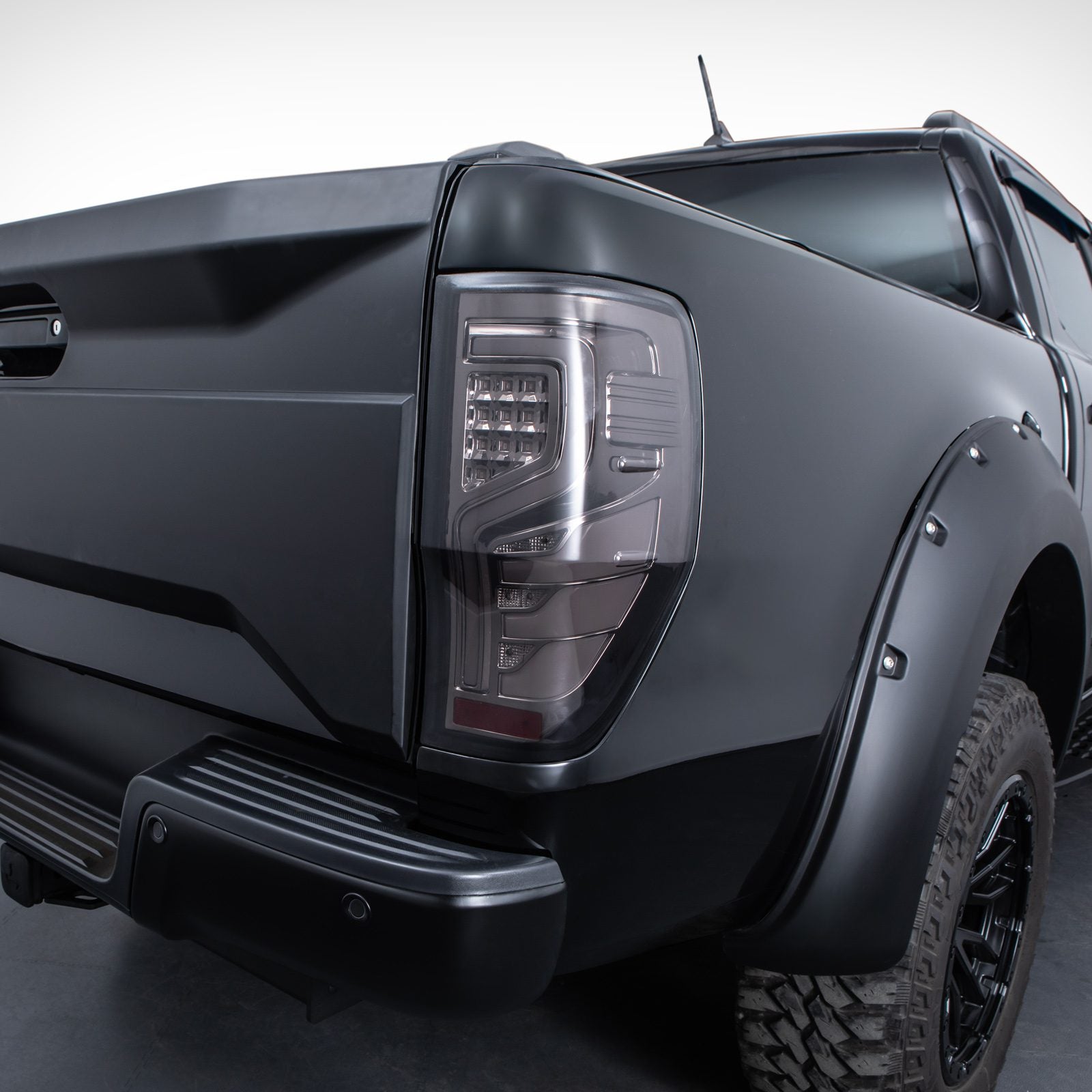 Ford Ranger T6 T7 & T8 12-22 Rear LED Smoked Tail Lights