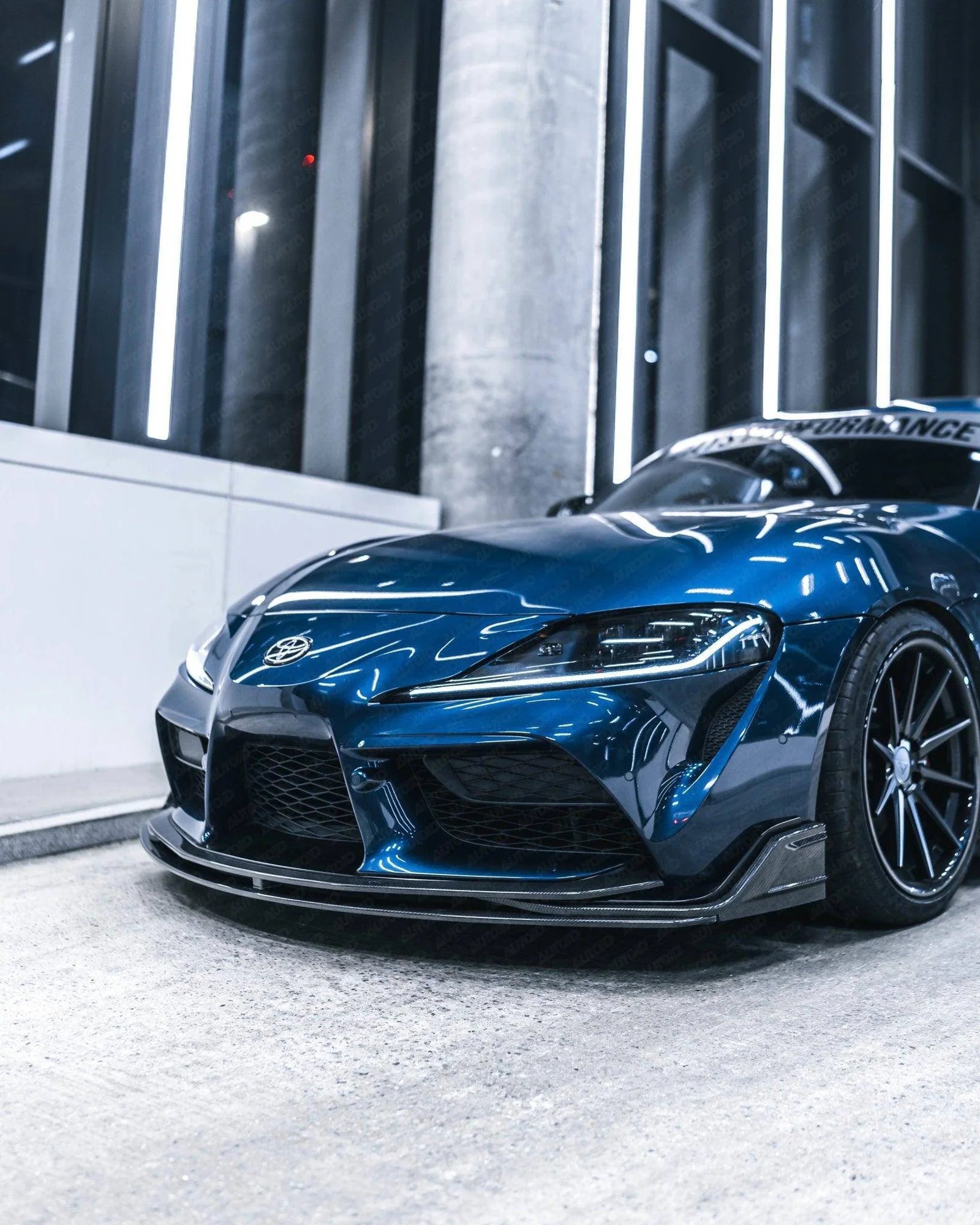 Toyota Supra Mk5 Carbon Fibre ID-01 Front Splitter (2019+)