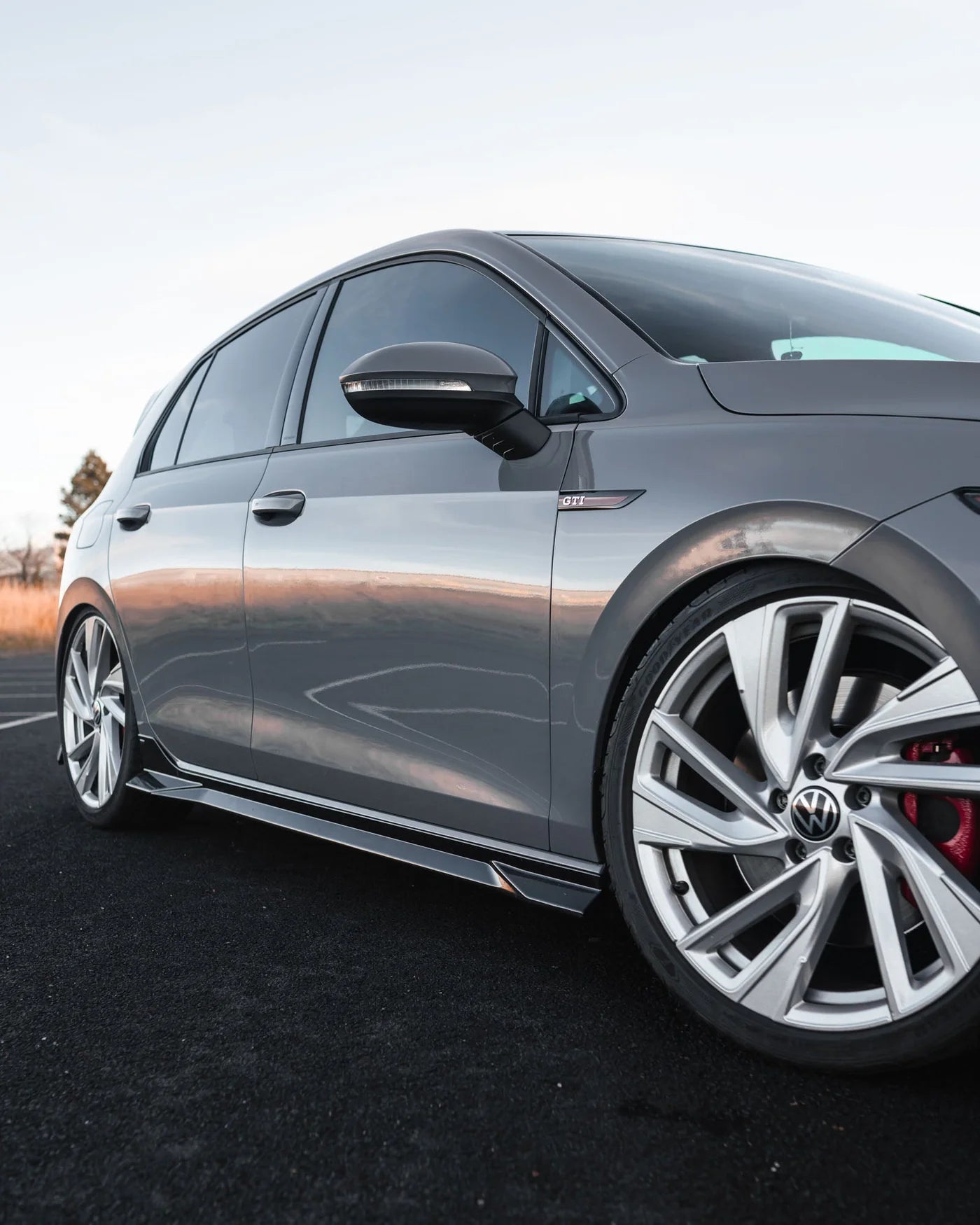 VW GOLF GTI MK8 GLOSS BLACK BODY KIT BY ZAERO (2020-2024)