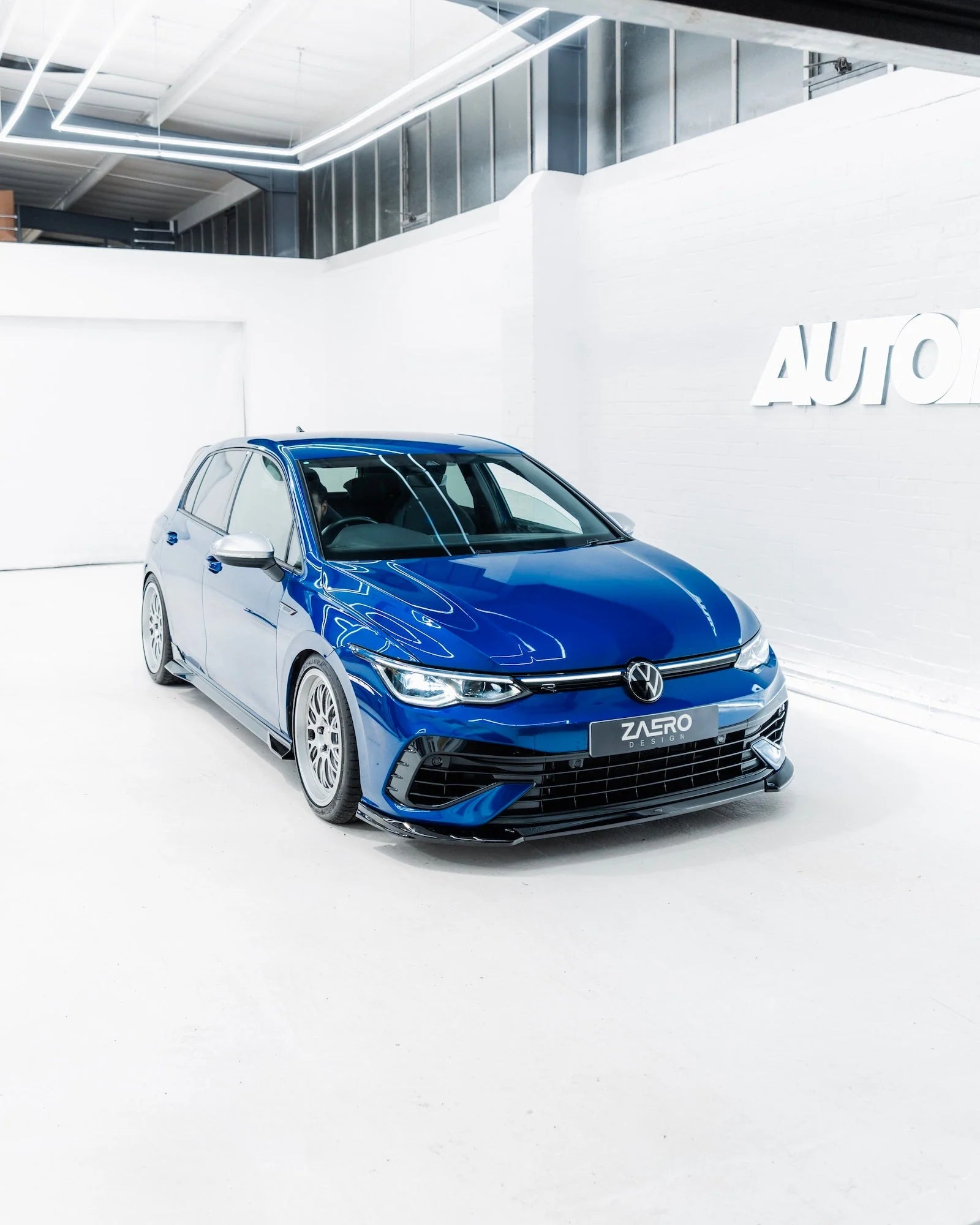 VW Golf R Mk8 Gloss Black Body Kit by ZAERO (2020+)