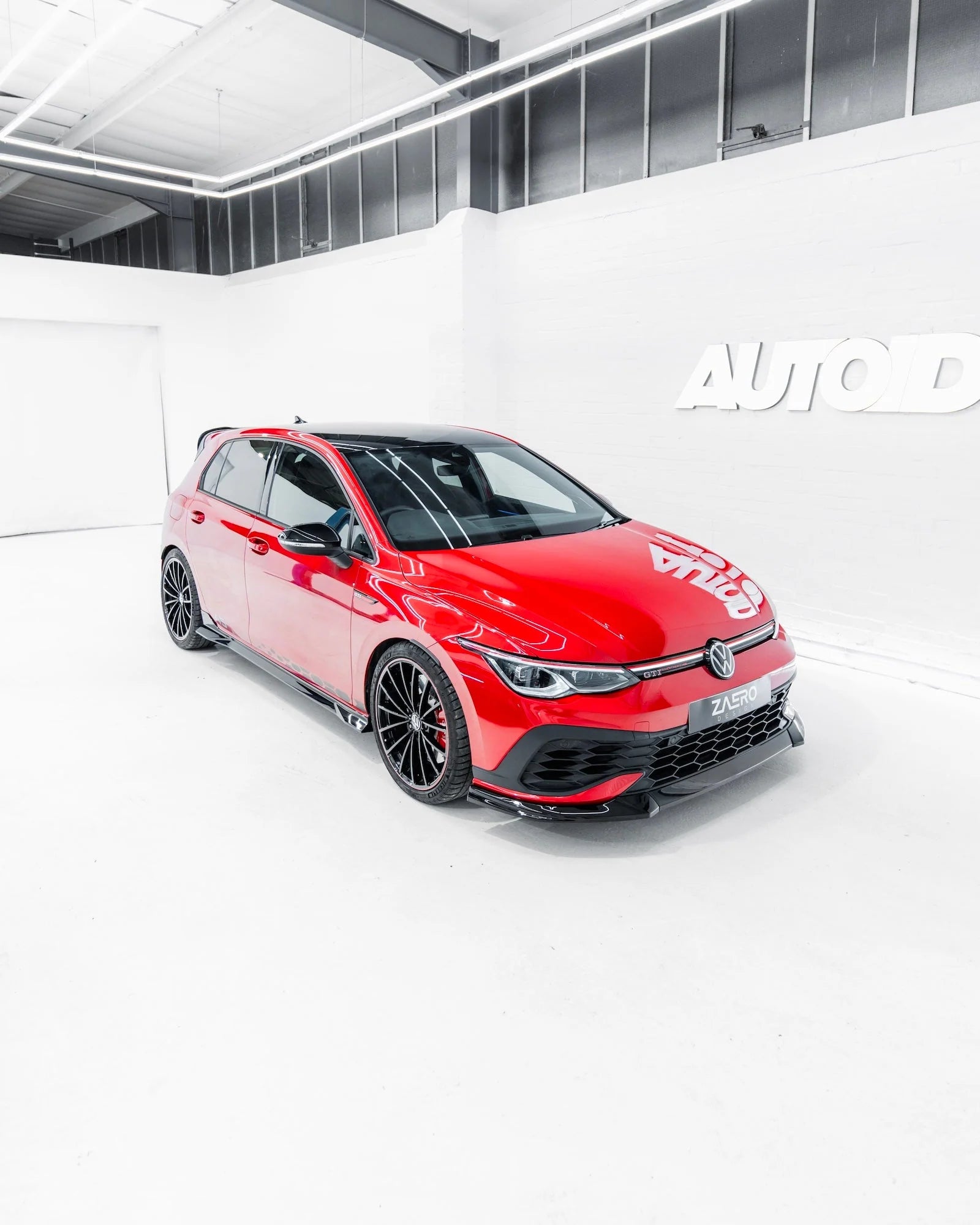 VW Golf GTI Mk8 Clubsport Gloss Black Body Kit by ZAERO (2020+)