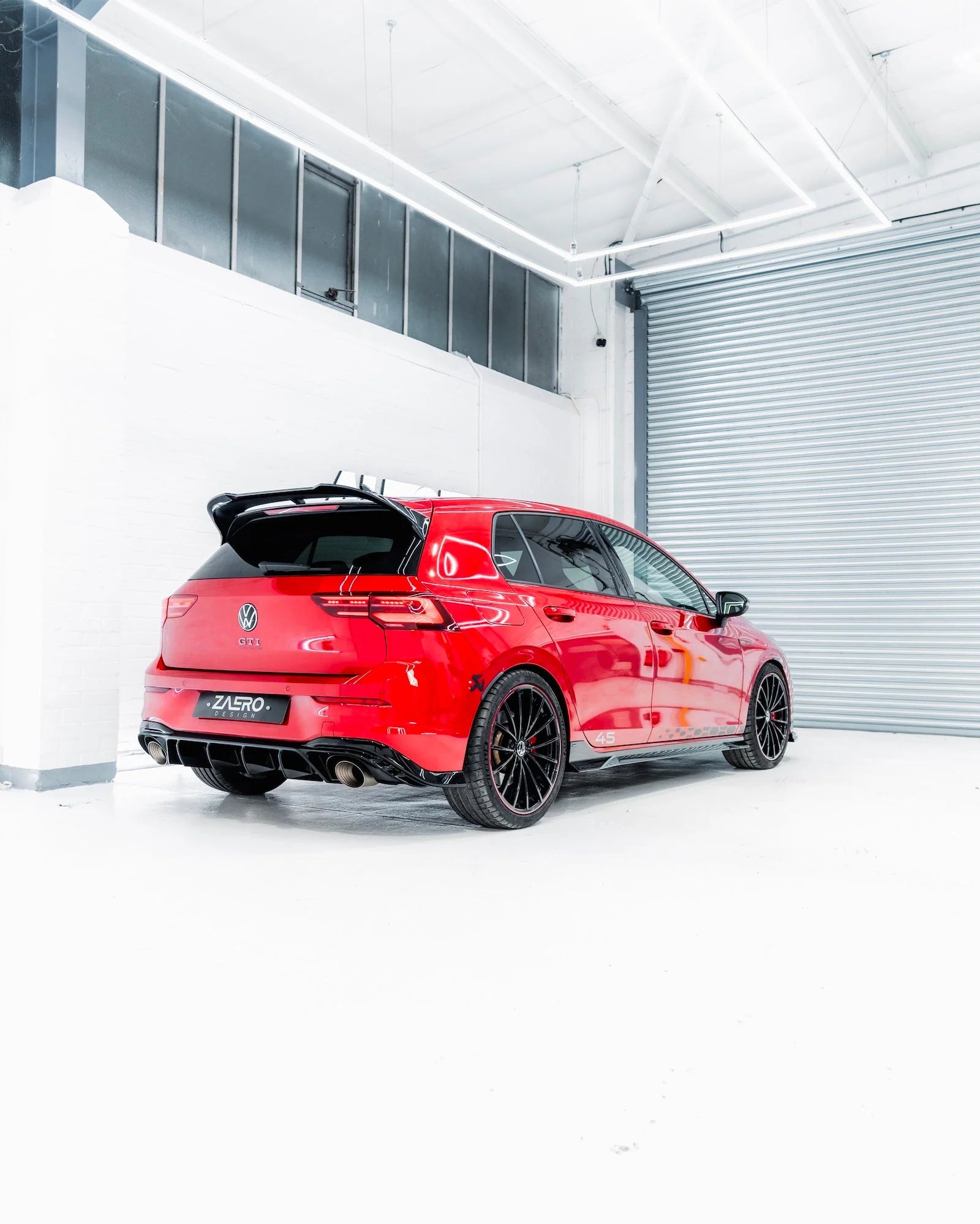 VW Golf GTI Mk8 Clubsport Gloss Black Body Kit by ZAERO (2020+)