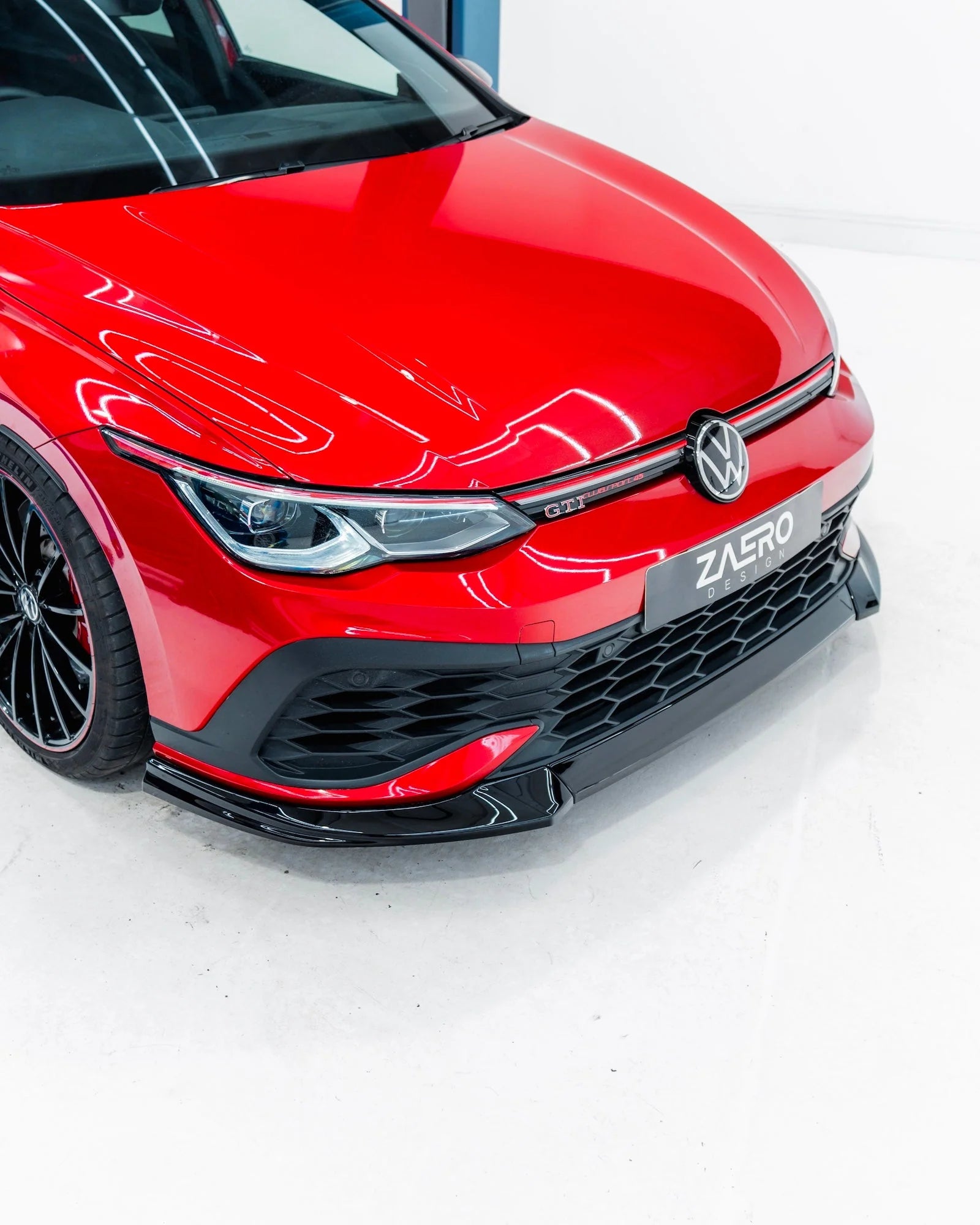 VW Golf GTI Mk8 Clubsport Gloss Black Body Kit by ZAERO (2020+)