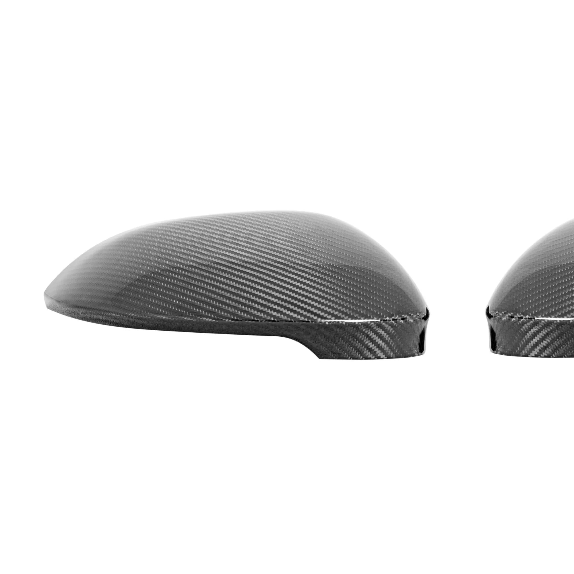 VW Golf / Golf GTI / Golf R Mk8 & Mk8.5 Pre-Preg Carbon Fibre Wing Mirror Covers by TRE (2019+)