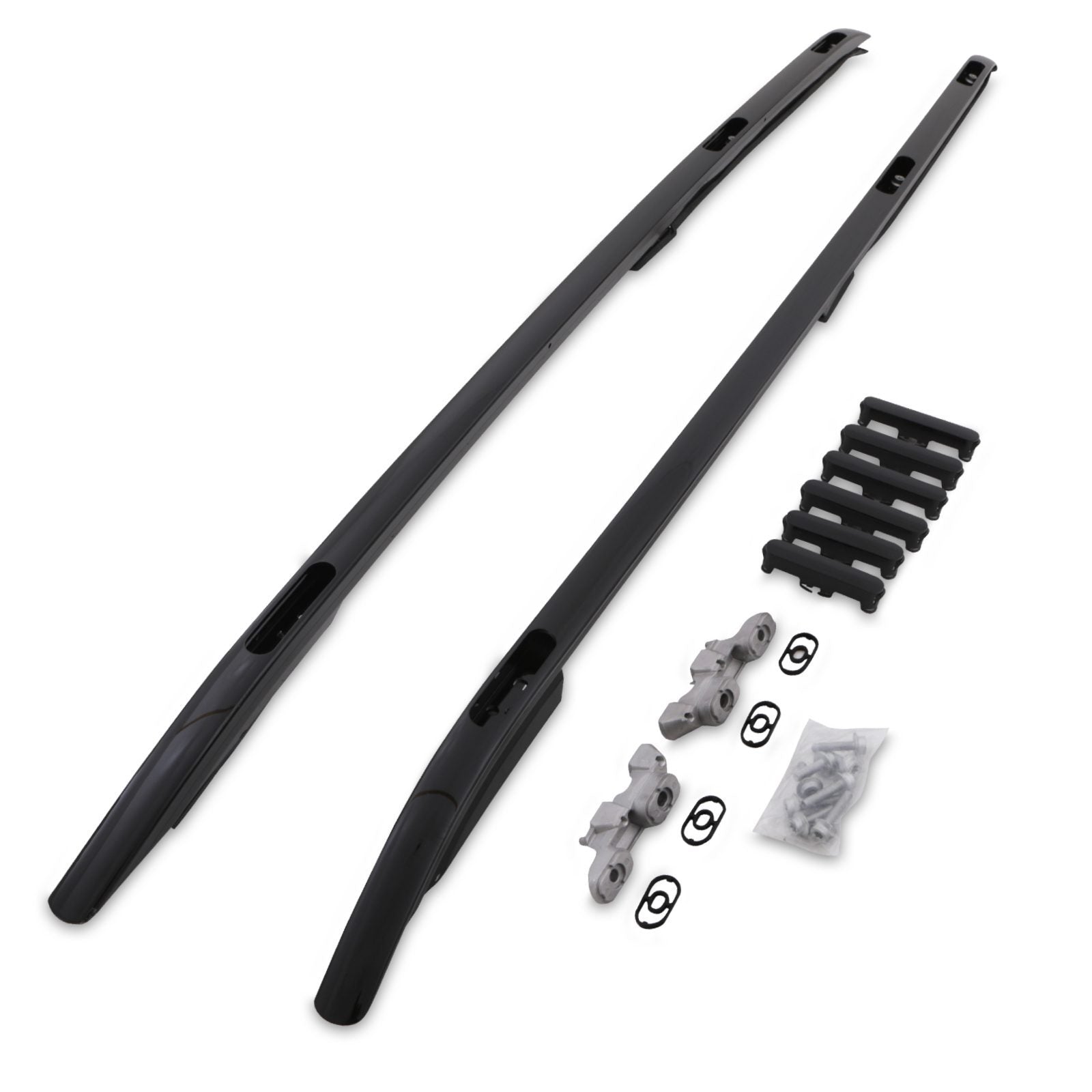 Predator 4x4 Black Roof Rails To Fit Land Rover Discovery 5 L462 17+