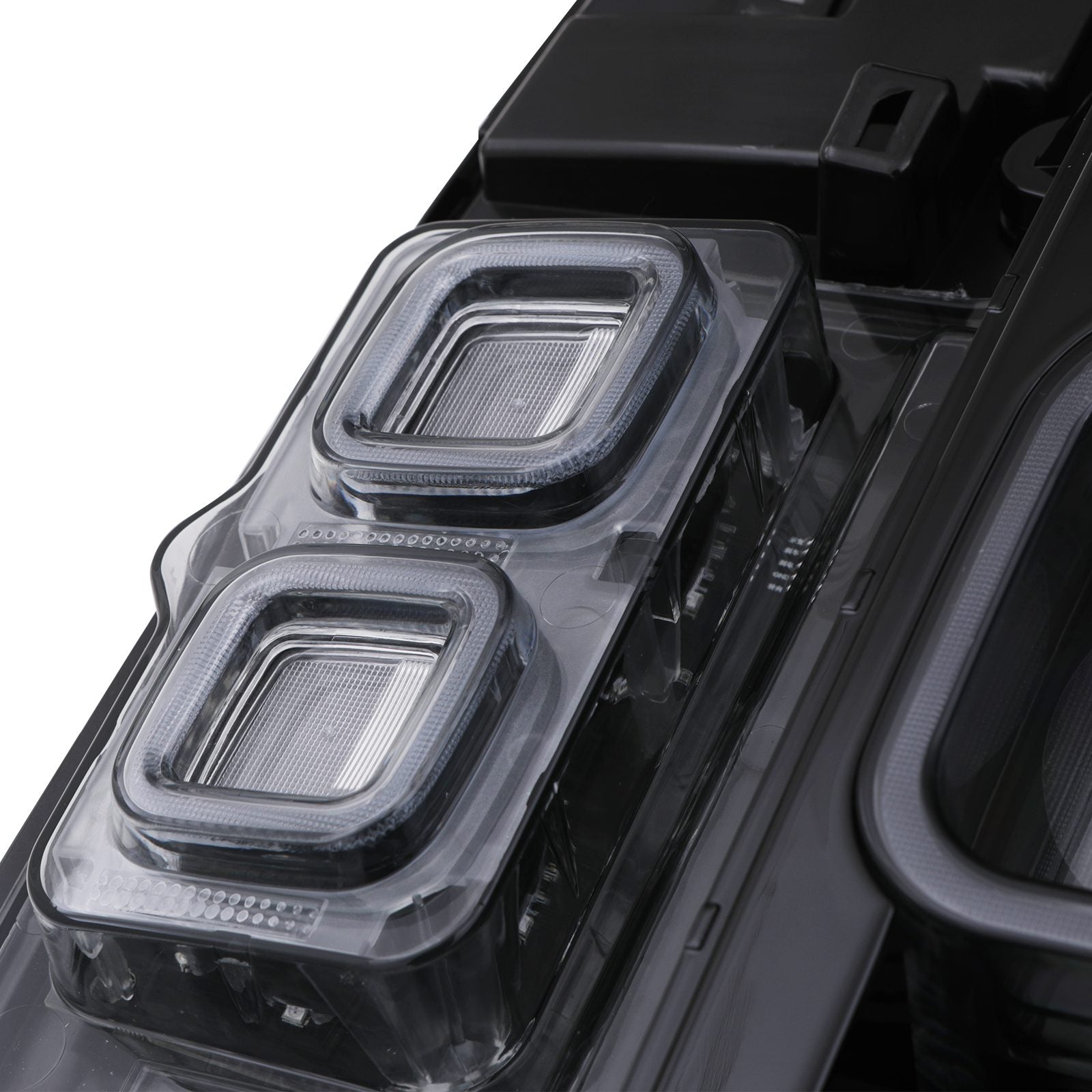 Predator 4x4 Rear Clear Tail Lamps To Fit Land Rover Defender L663 2020+