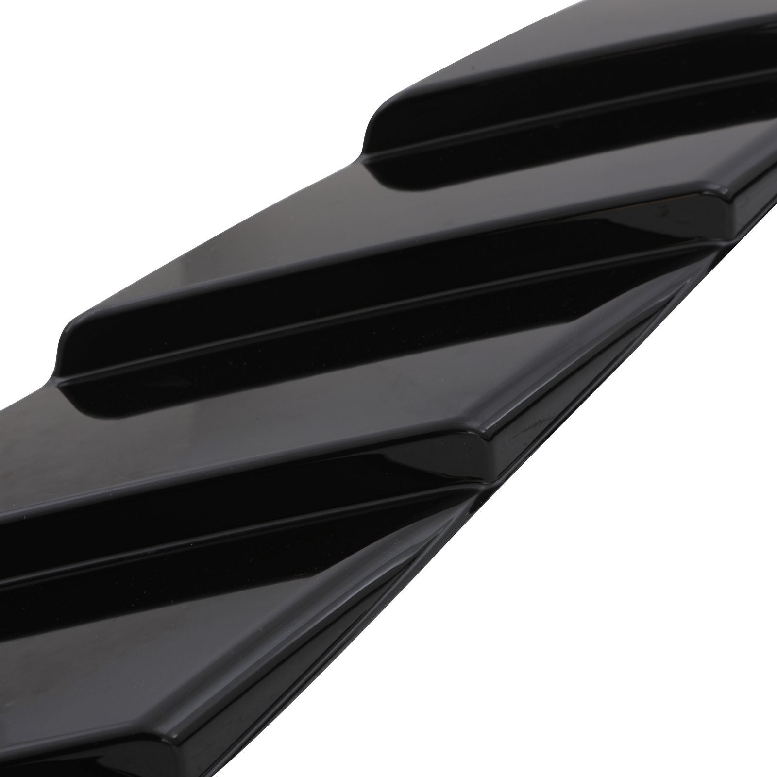 Predator 4x4 Gloss Black Bonnet Vent Kit To Fit Land Rover Defender L663 2020+