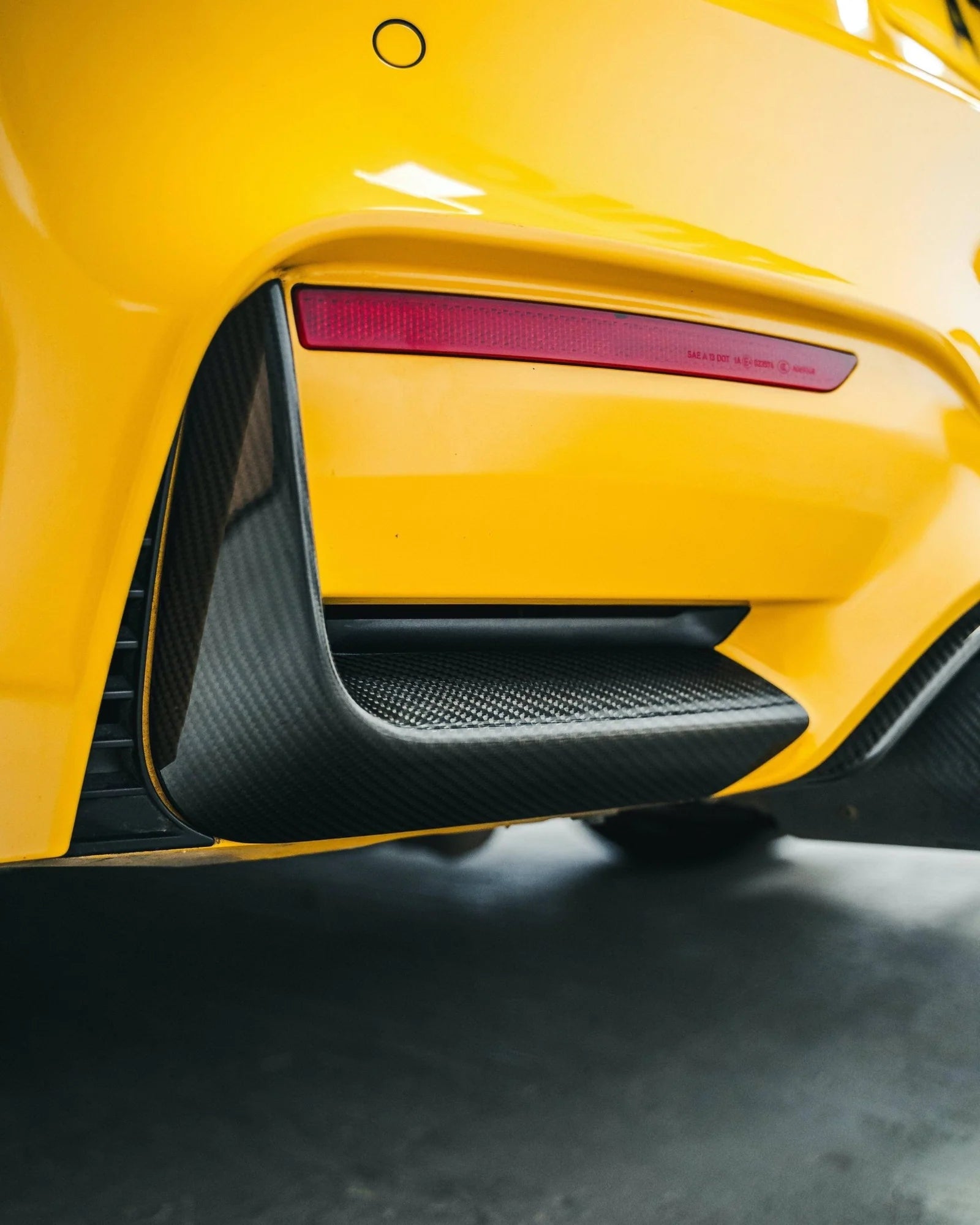 BMW M3 F80 & M4 F82 Pre-preg Carbon Fibre Rear Bumper Covers by TRE (2014-2020)