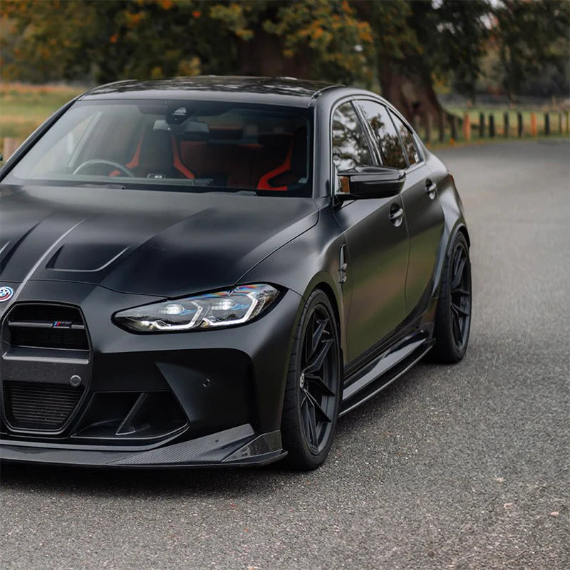 BMW M3 G80 G81 Pre-Preg Carbon Fibre PR-1 Side Skirts by TRE (2020+)