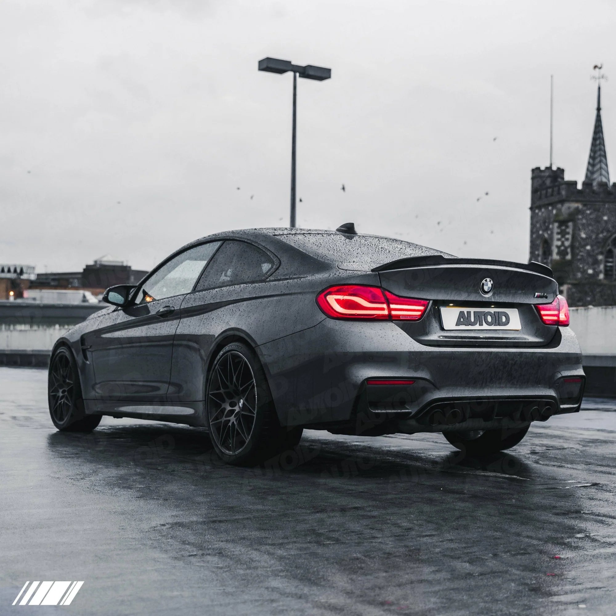 BMW M4 Coupe F82 Pre-Preg Carbon Fibre CS Rear Spoiler by TRE (2014-2019)