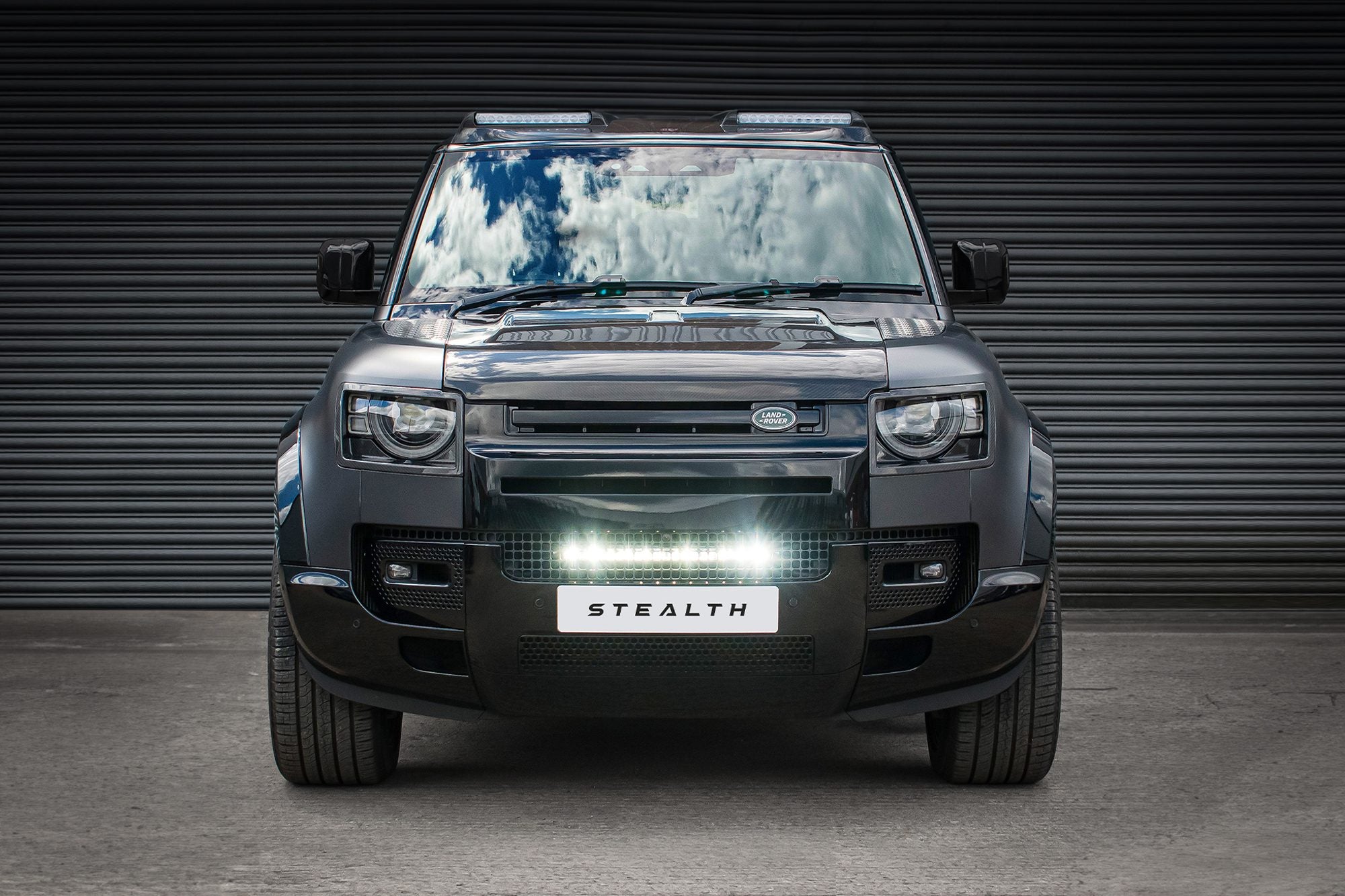 Stealth Land Rover Defender L663 2020+ 20" Luminous LED Integration Grille Kit - 8,400 Lumens