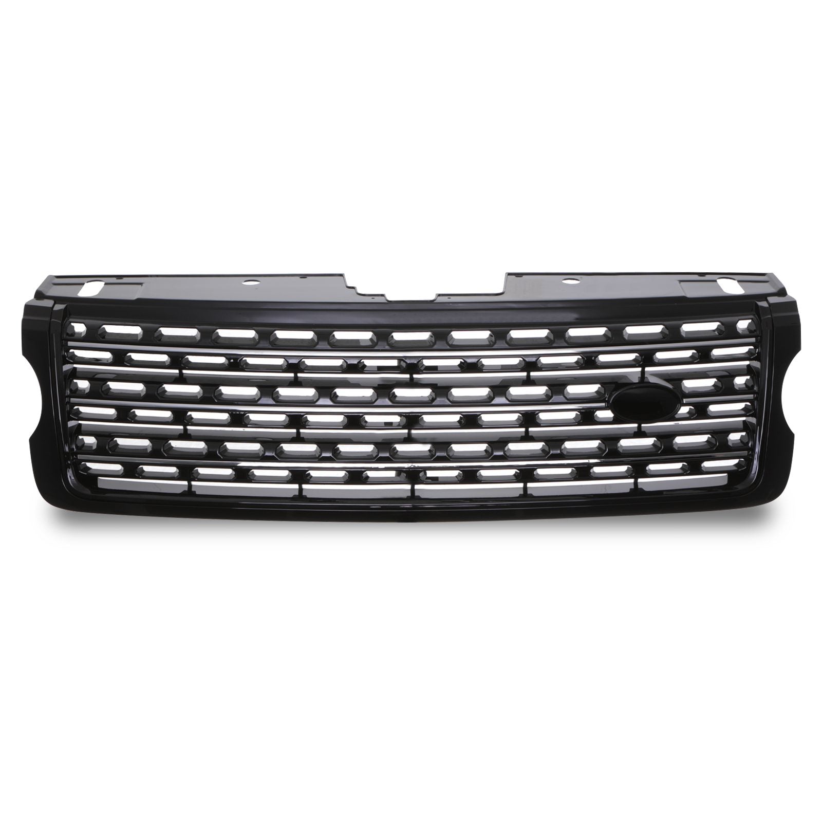 Predator 4x4 Black & Chrome Autobiography Style Front Grille To Fit Range Rover Vogue L405 13-17
