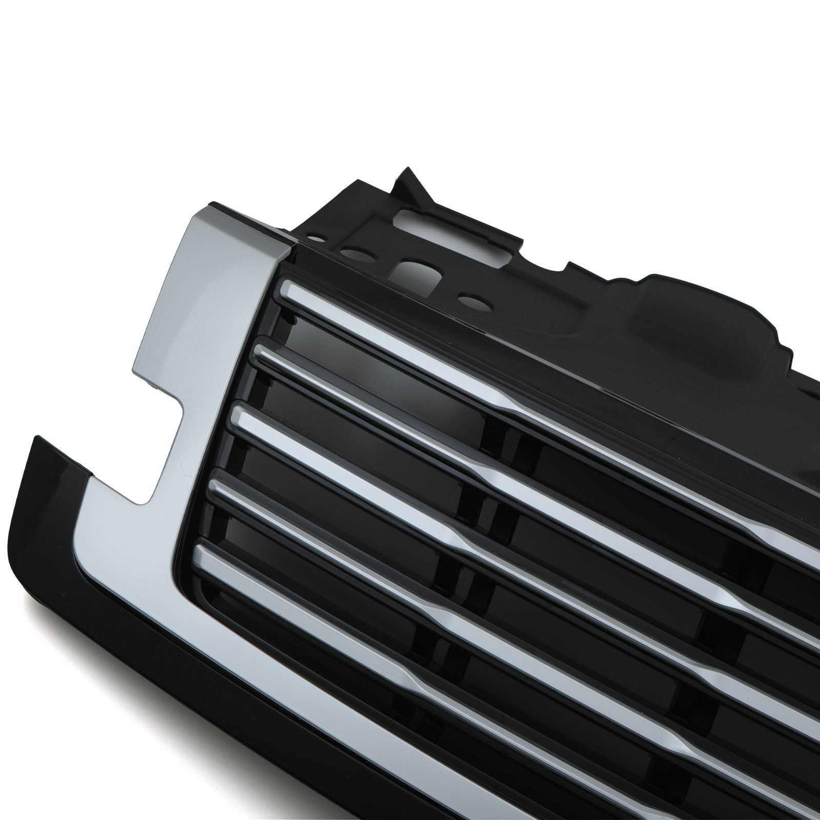 Predator 4x4 Gloss Black and Silver Front Grille To Fit Range Rover Vogue L460 2022+