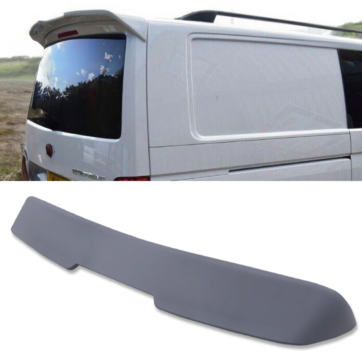 VW Transporter T6 T6.1 16-22 Sportline Look Rear Spoiler