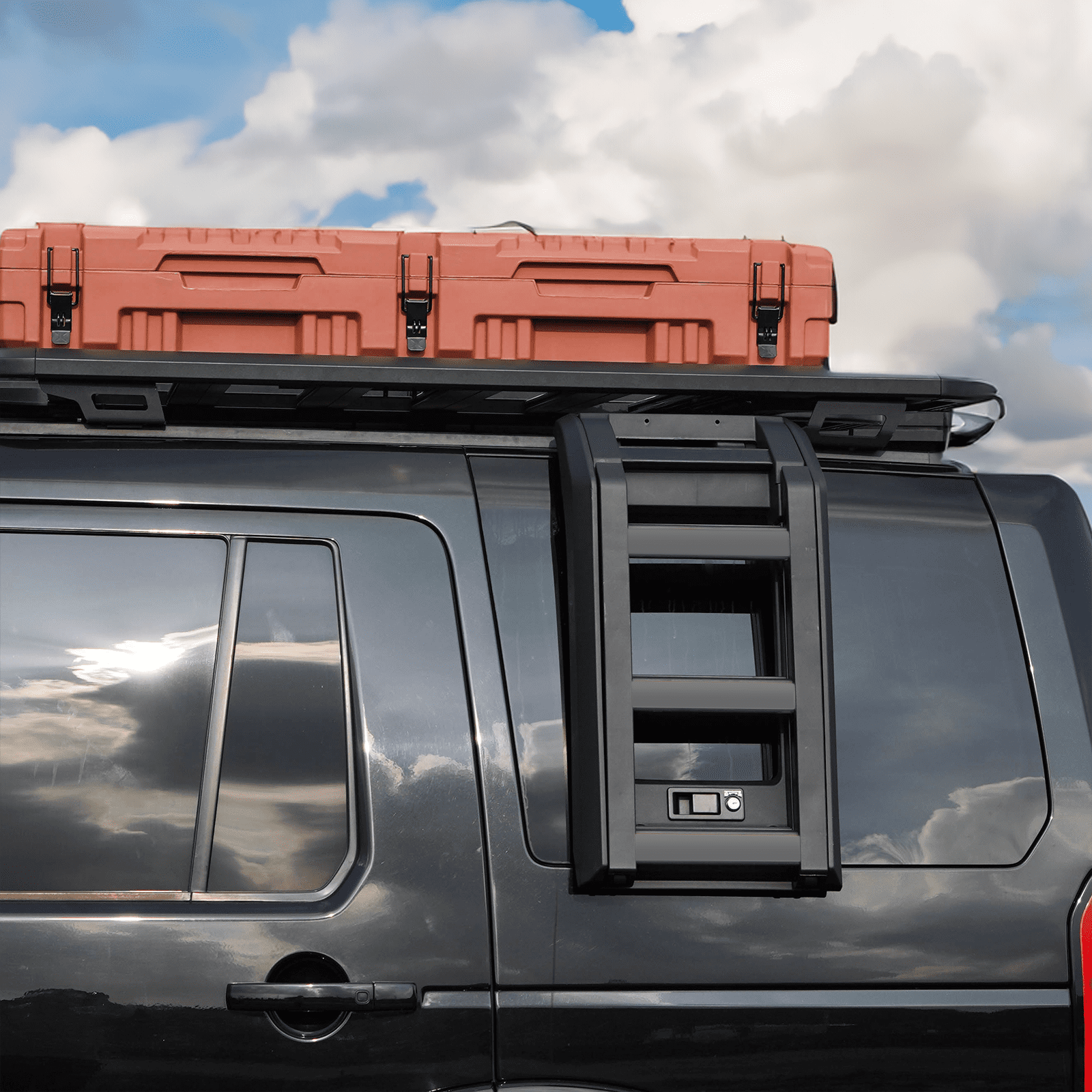 Predator 4x4 'Defender Style' Side Ladder Only To Fit Land Rover Discovery 3/4 2004-2016